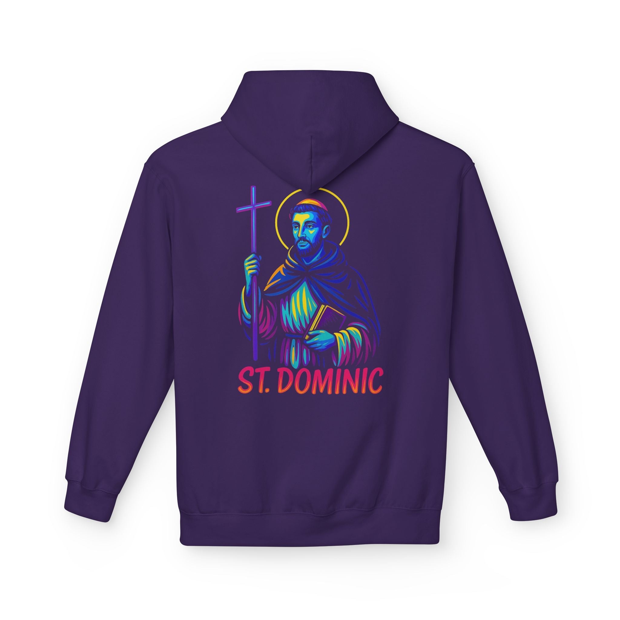 Catholic Hoodie - St. Dominic | Rosary Saint