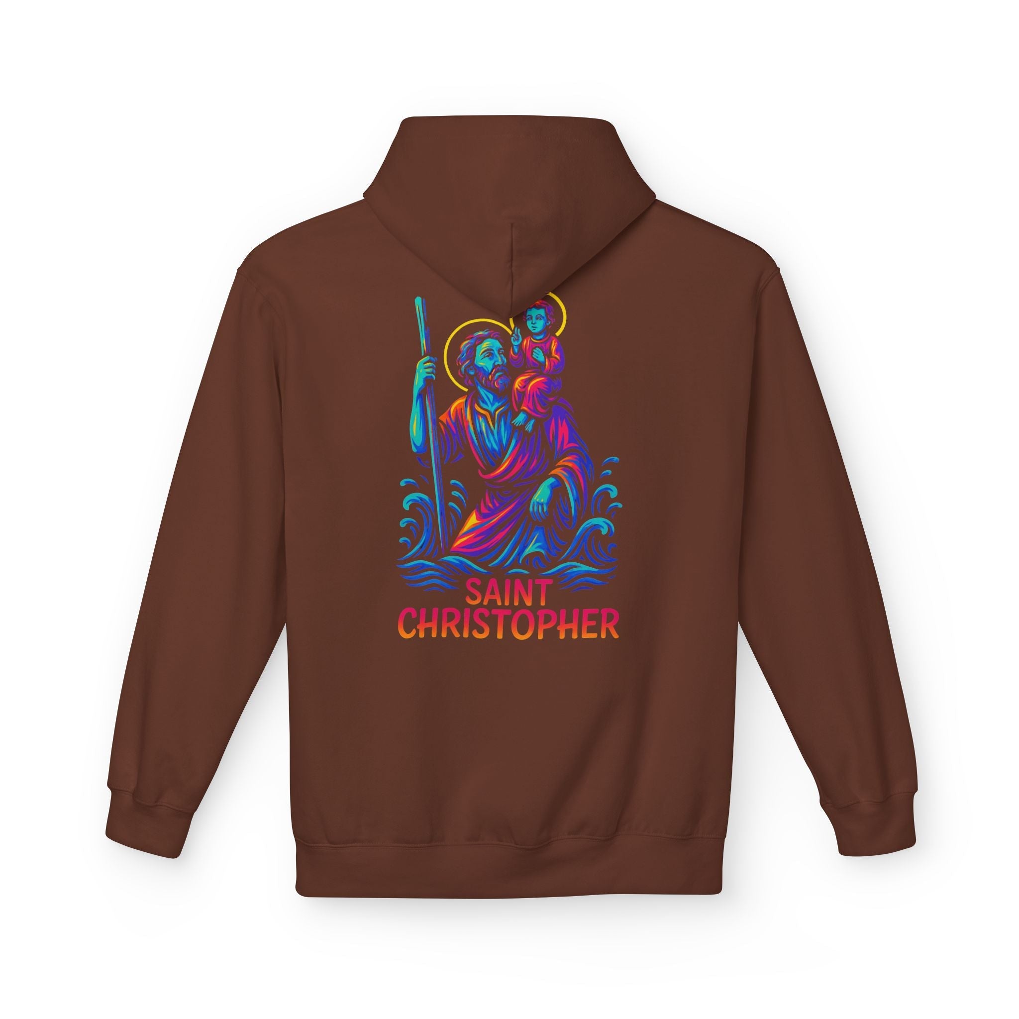 Catholic Hoodie - St. Christopher | Patron of Travelers