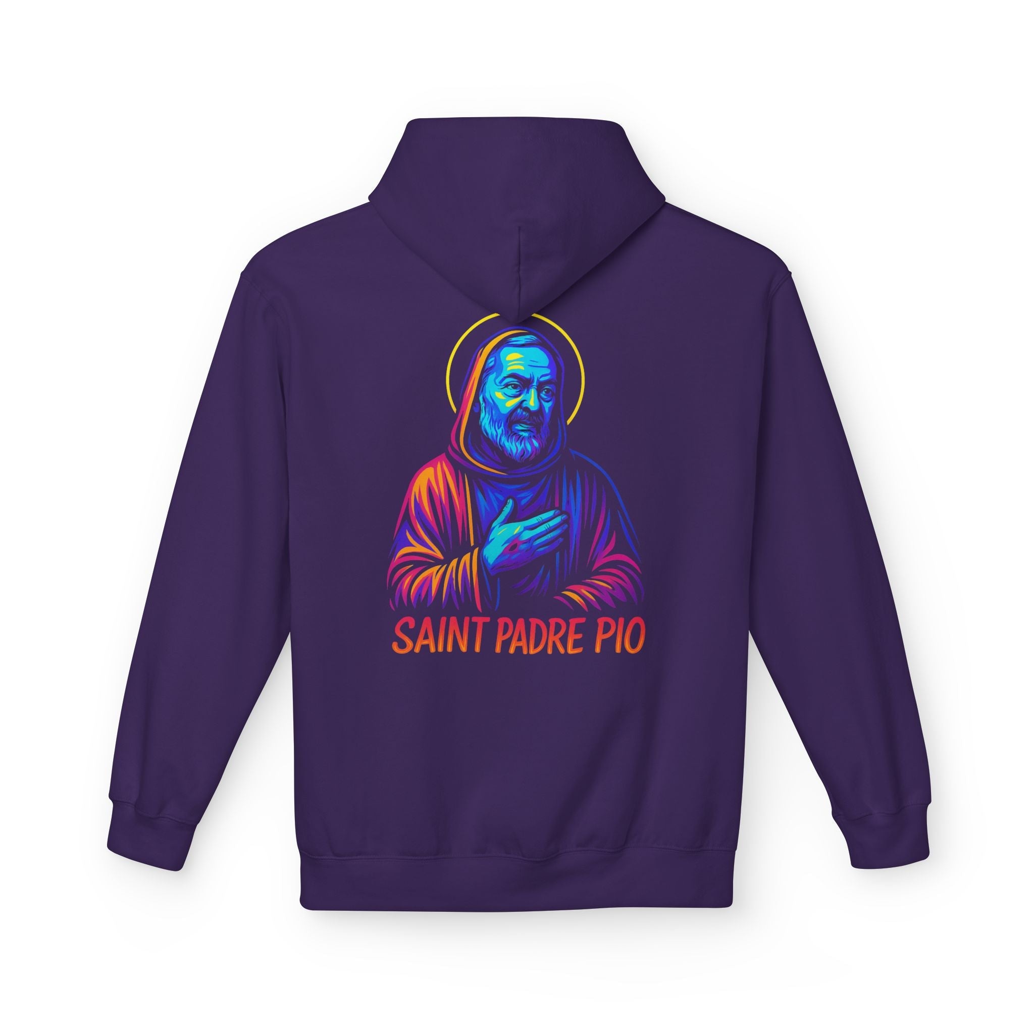 Catholic Hoodie - St. Padre Pio | Pray, Hope, Don't Worry
