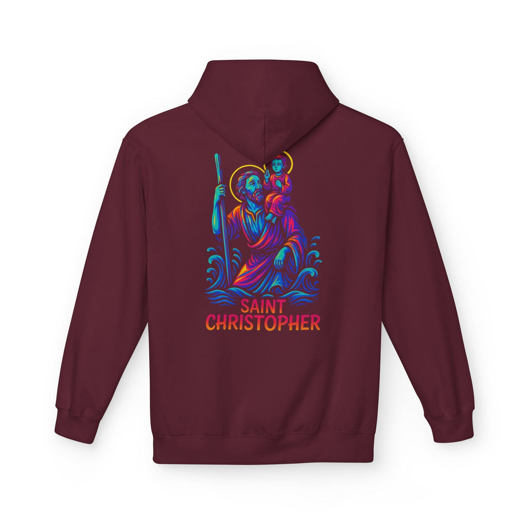 Catholic Hoodie - St. Christopher | Patron of Travelers