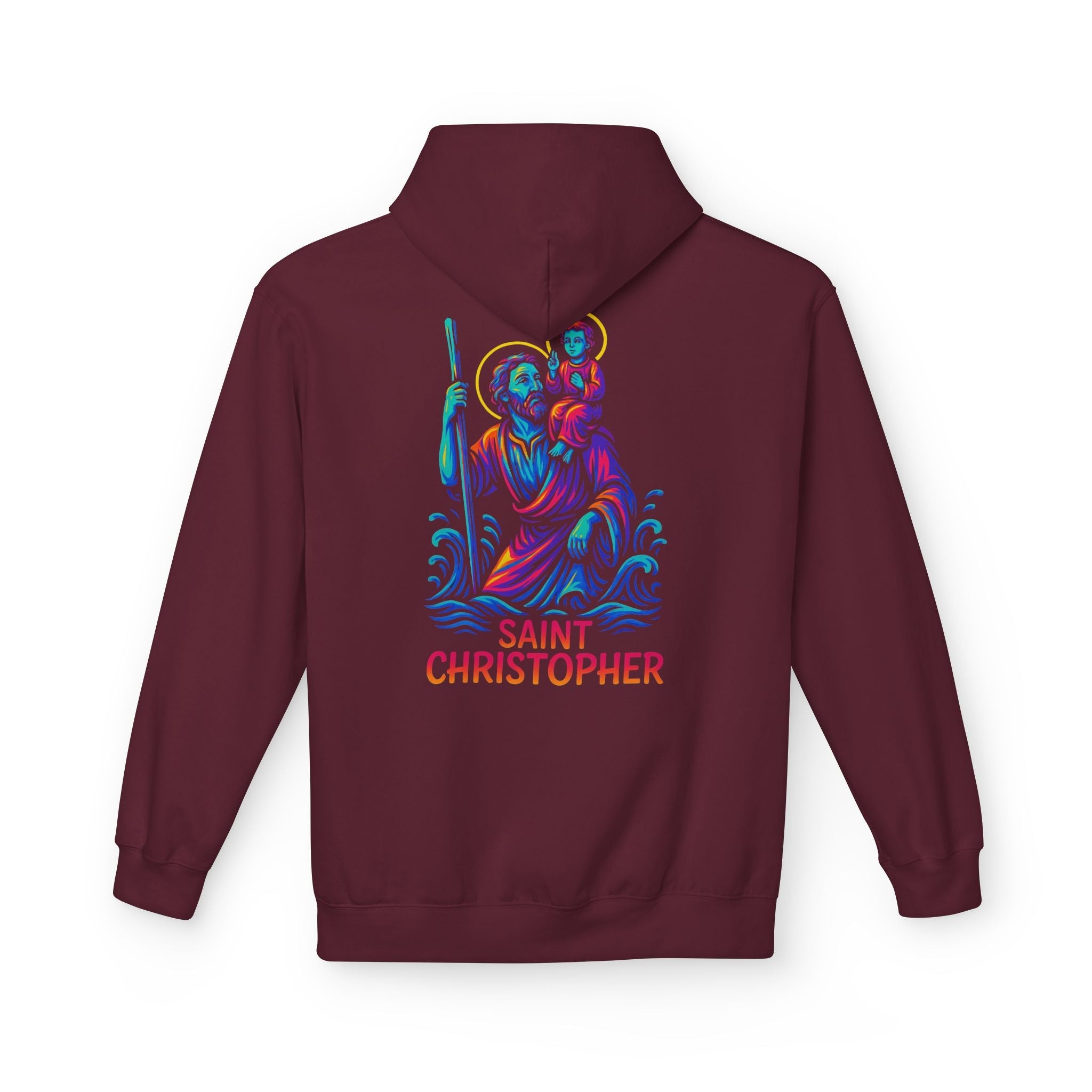 Catholic Hoodie - St. Christopher | Patron of Travelers