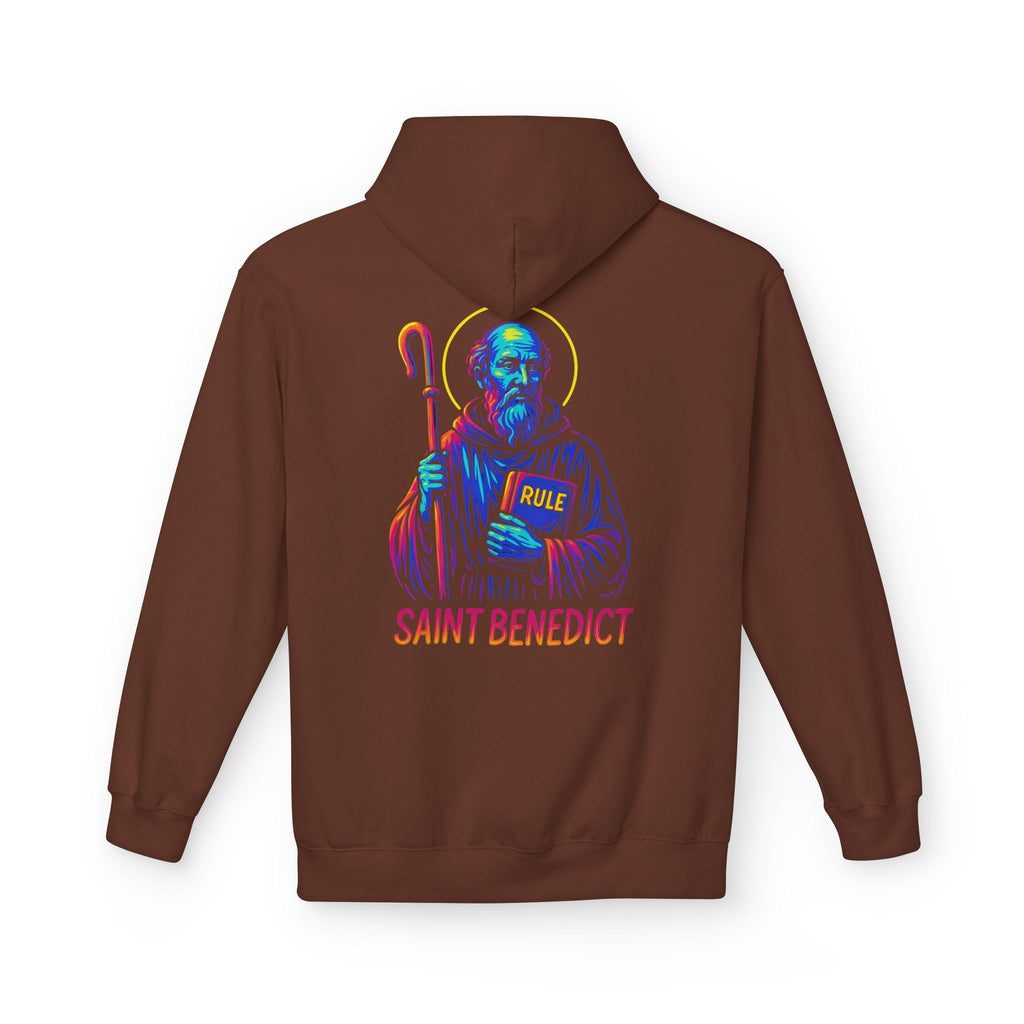 Catholic Hoodie - St. Benedict | Ora et Labora