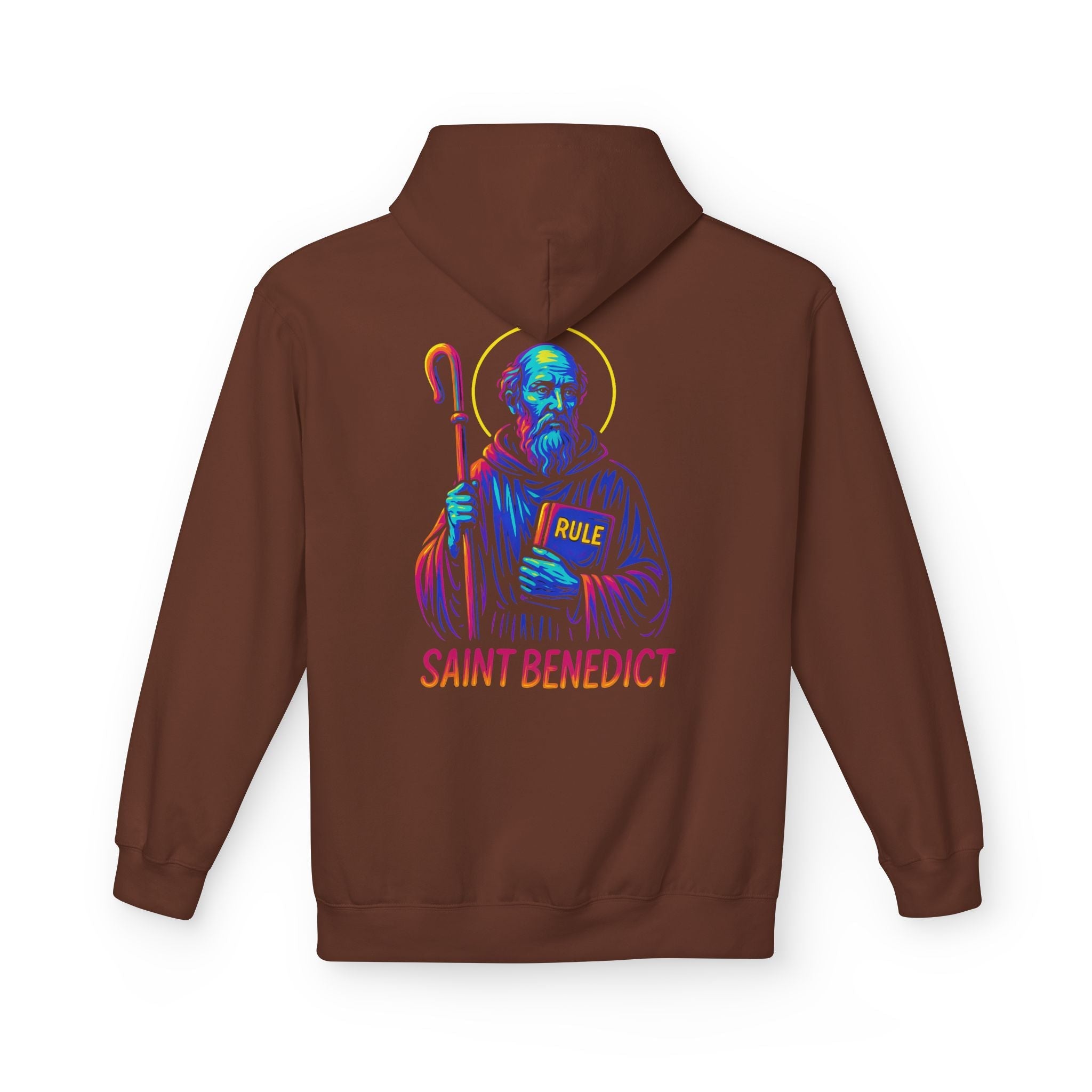 Catholic Hoodie - St. Benedict | Ora et Labora