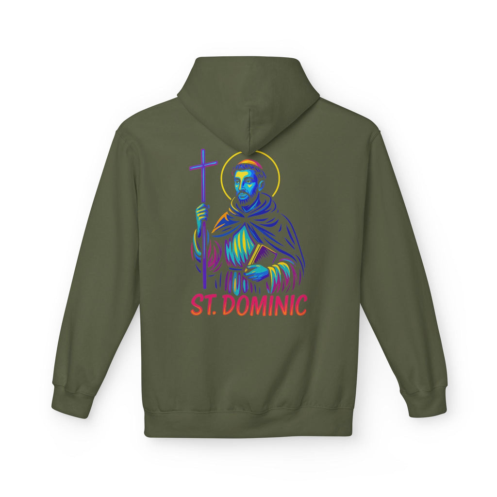 Catholic Hoodie - St. Dominic | Rosary Saint