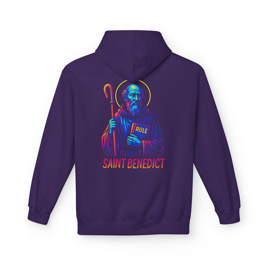 Catholic Hoodie - St. Benedict | Ora et Labora