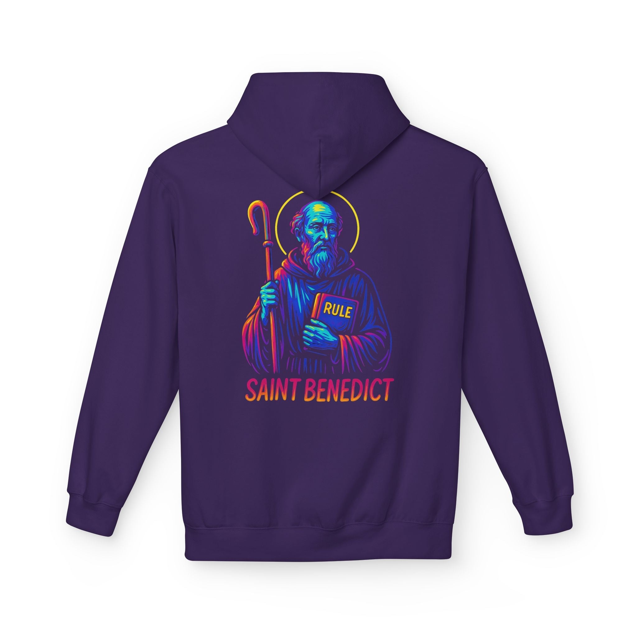 Catholic Hoodie - St. Benedict | Ora et Labora
