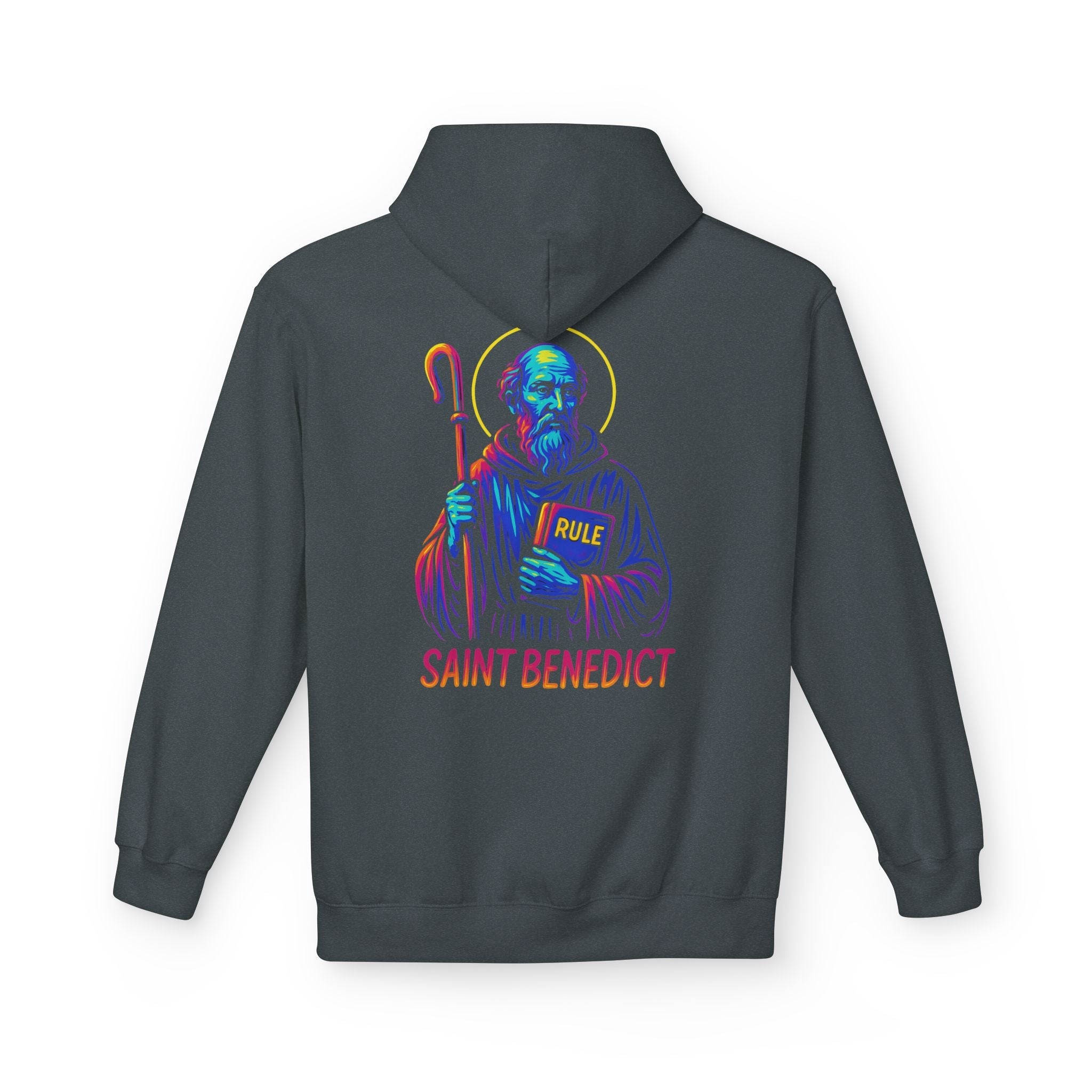 Catholic Hoodie - St. Benedict | Ora et Labora