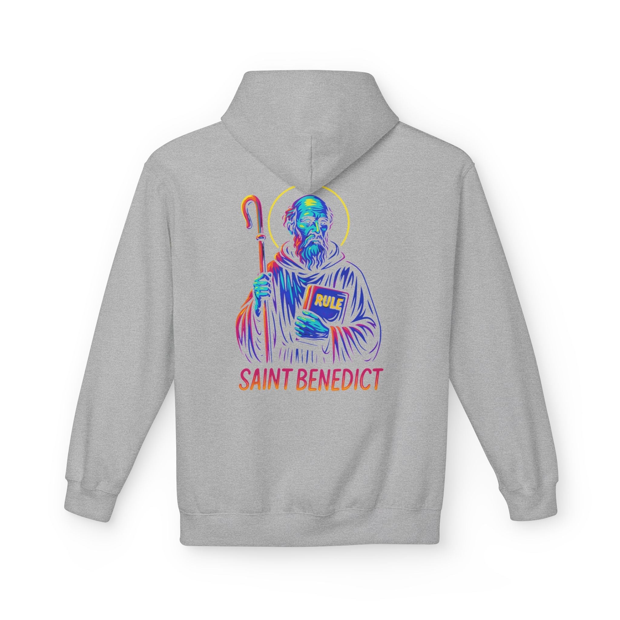 Catholic Hoodie - St. Benedict | Ora et Labora