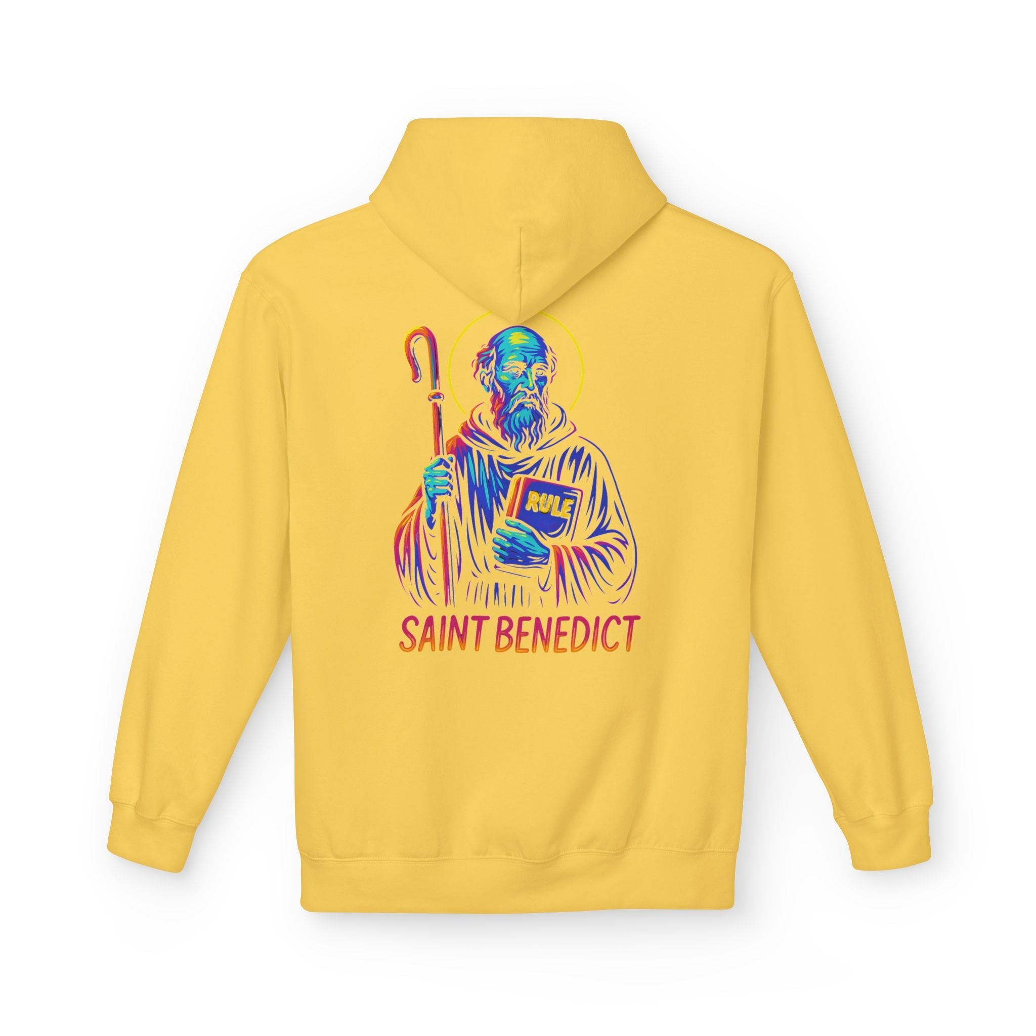 Catholic Hoodie - St. Benedict | Ora et Labora