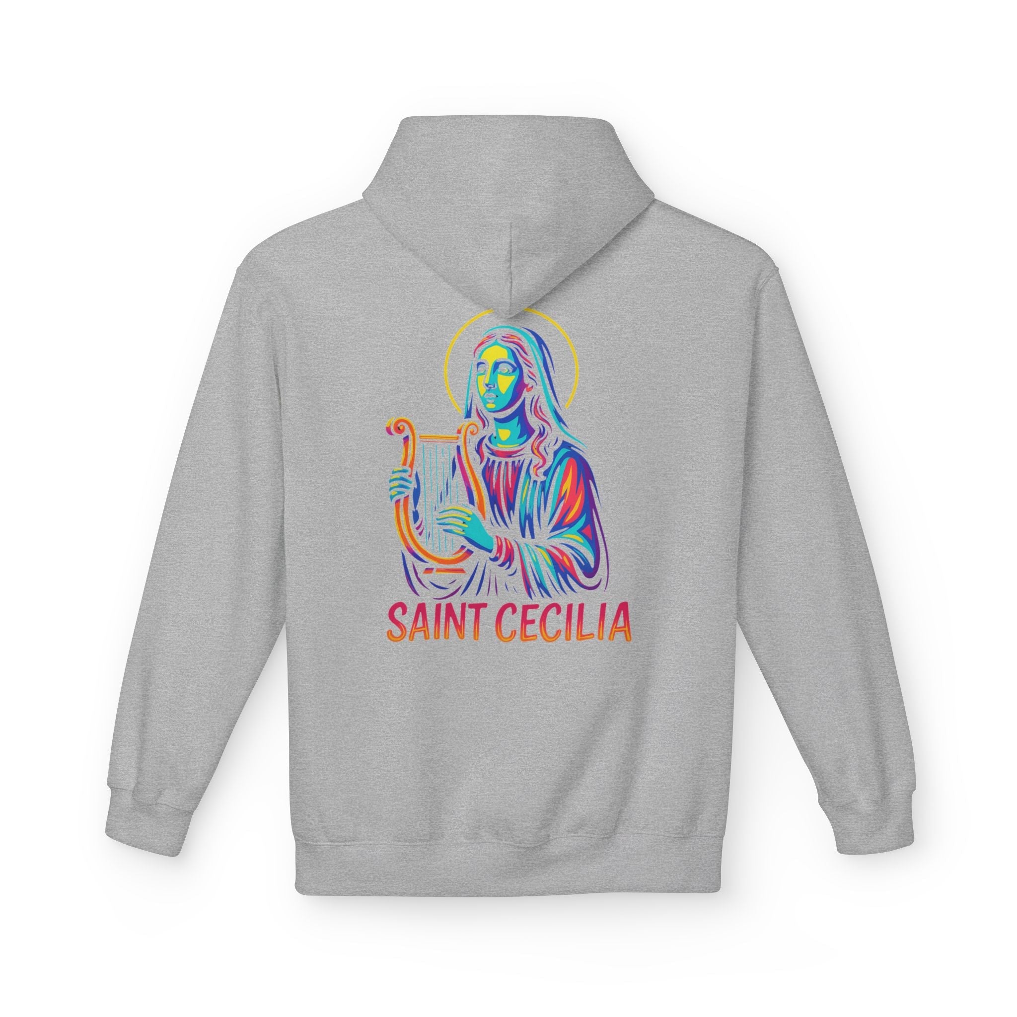Catholic Hoodie - St. Cecilia | Patron of Music