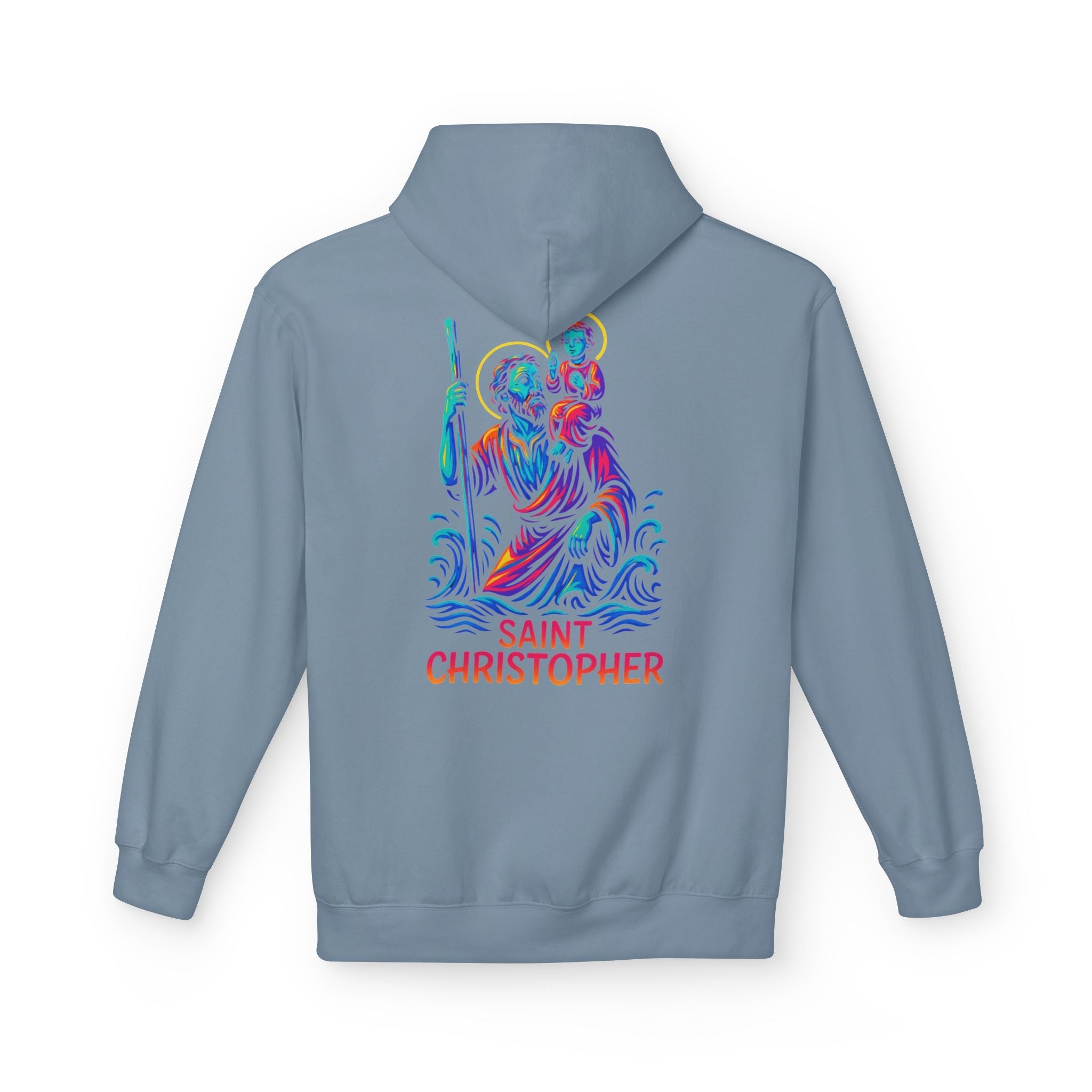 Catholic Hoodie - St. Christopher | Patron of Travelers