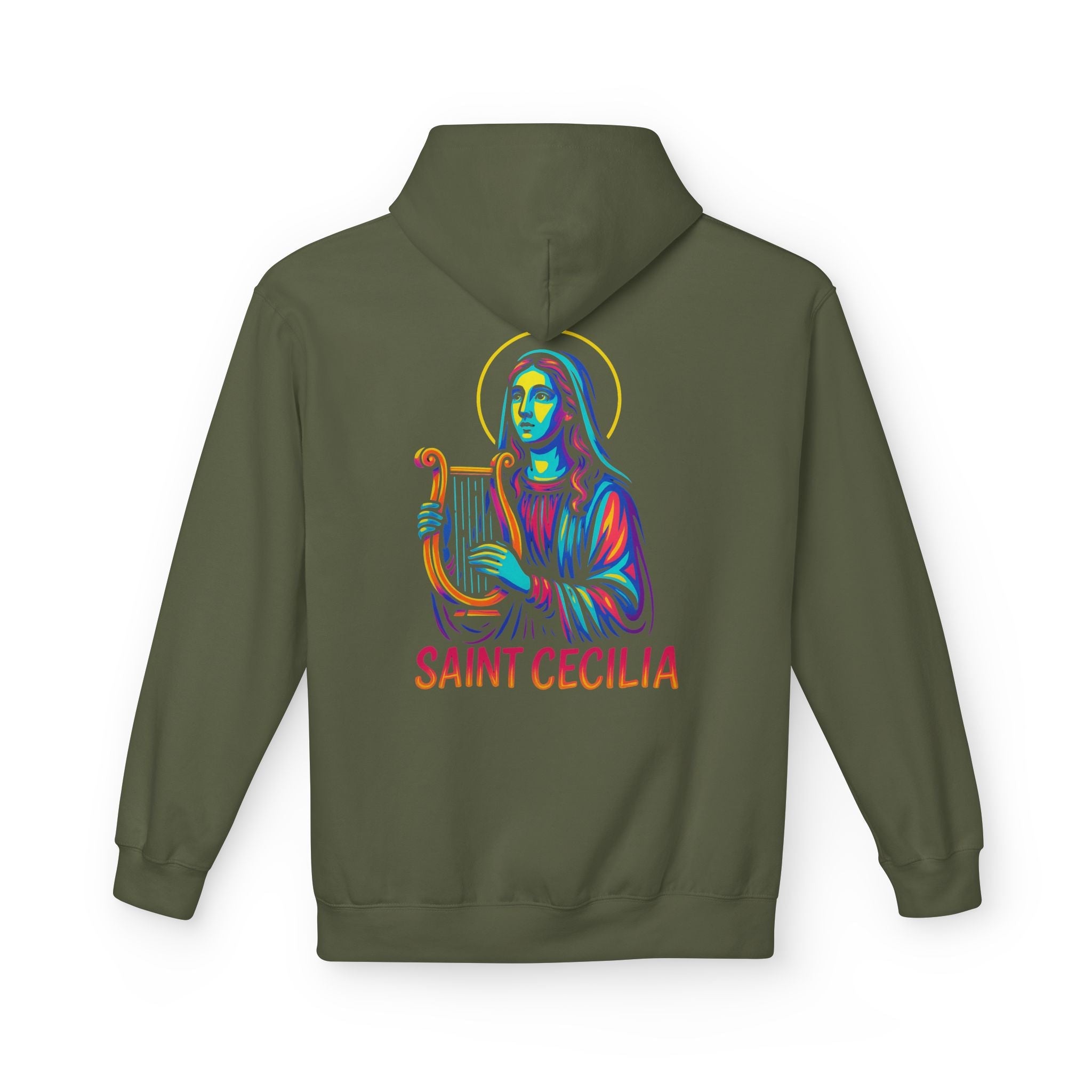 Catholic Hoodie - St. Cecilia | Patron of Music