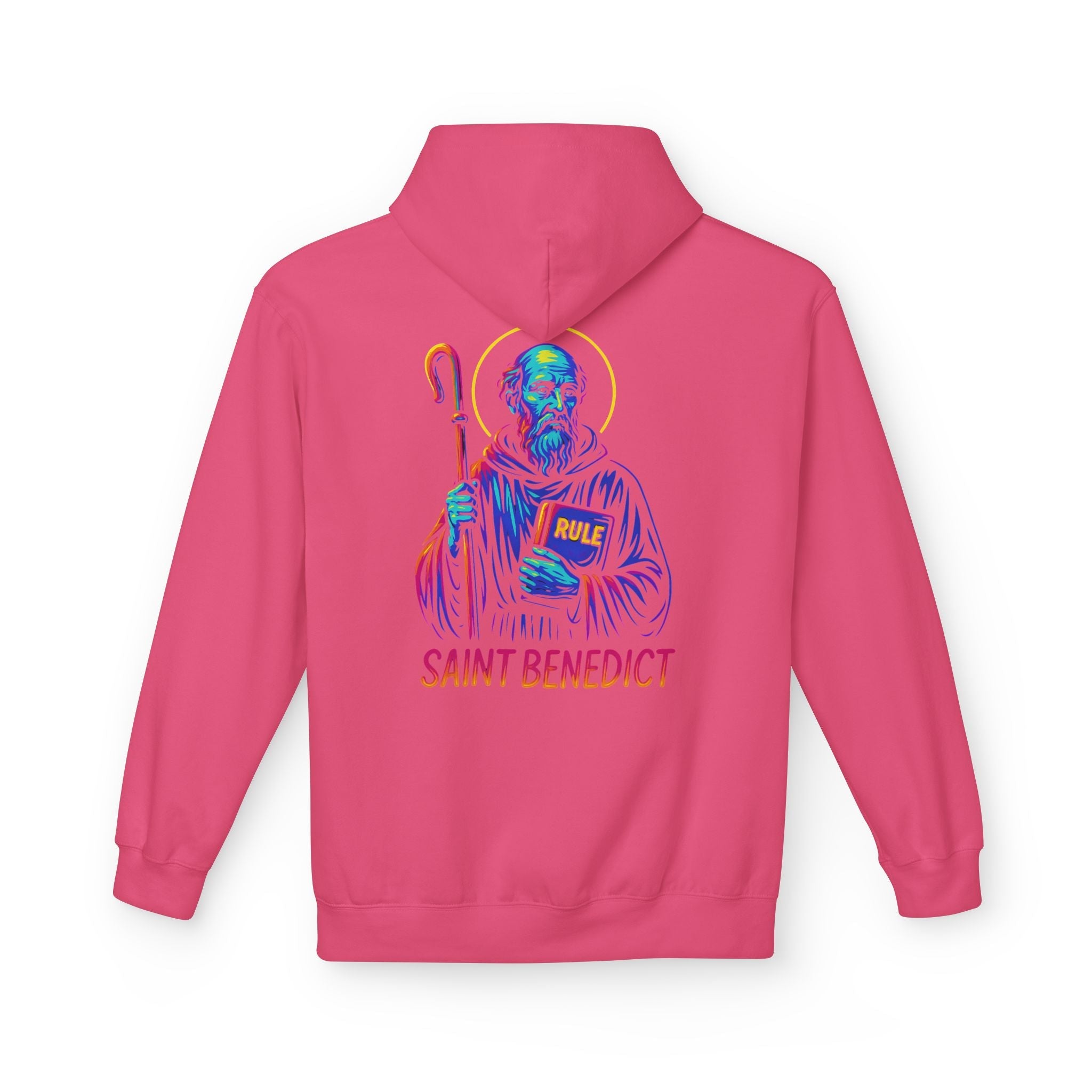 Catholic Hoodie - St. Benedict | Ora et Labora