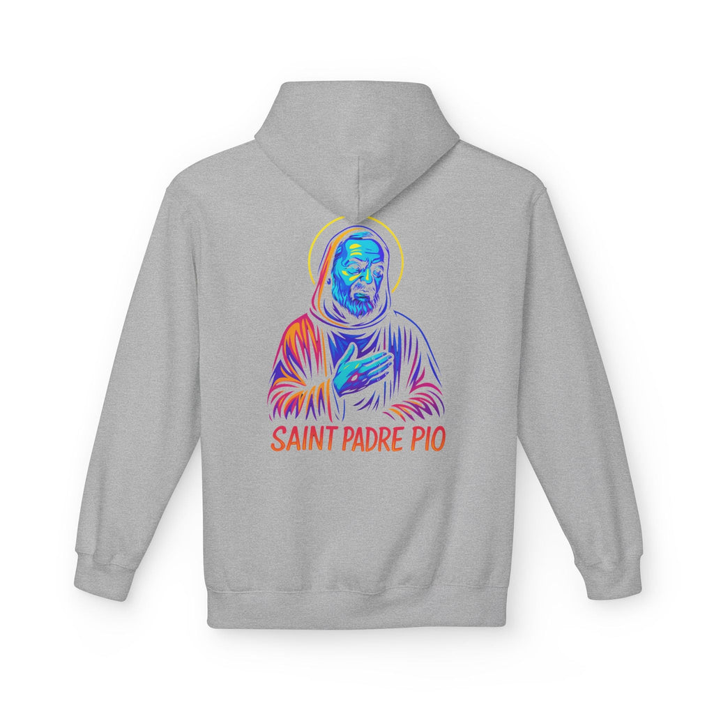 Catholic Hoodie - St. Padre Pio | Pray, Hope, Don't Worry