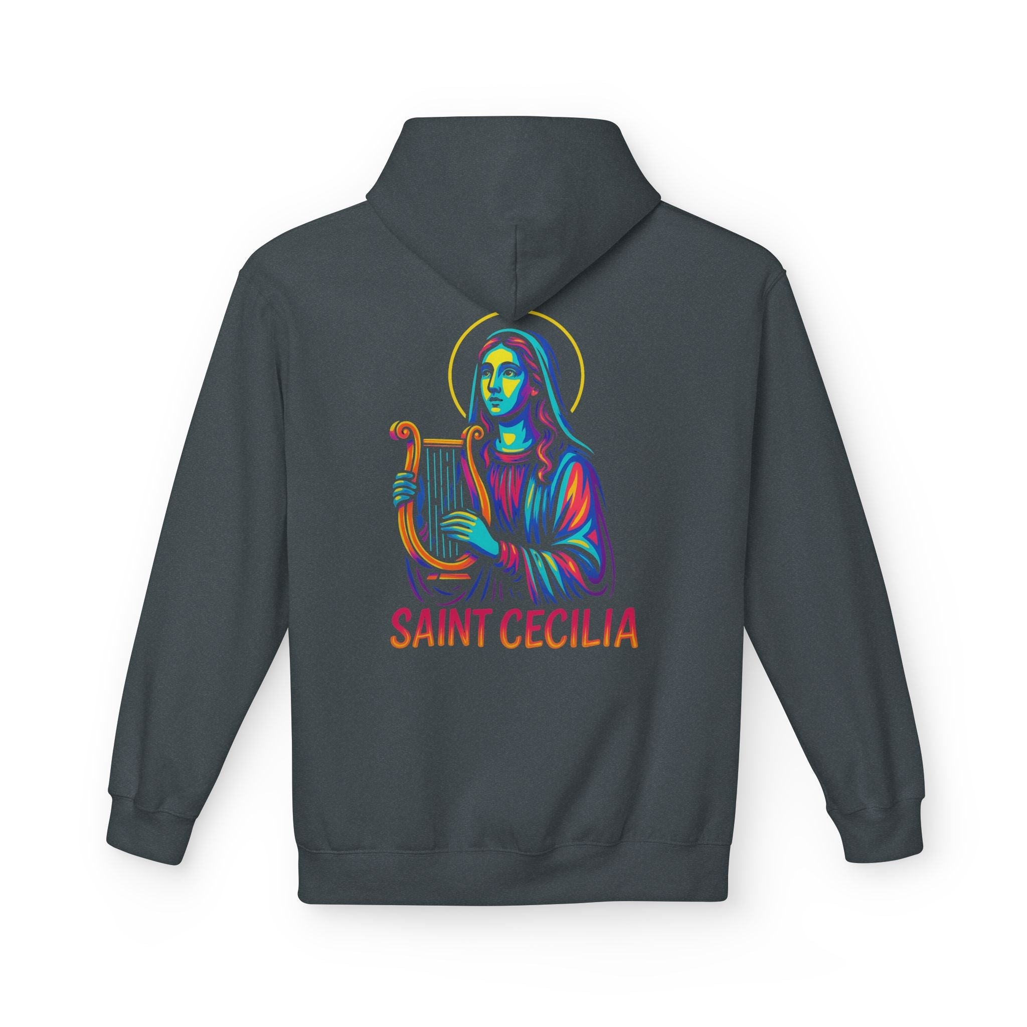 Catholic Hoodie - St. Cecilia | Patron of Music