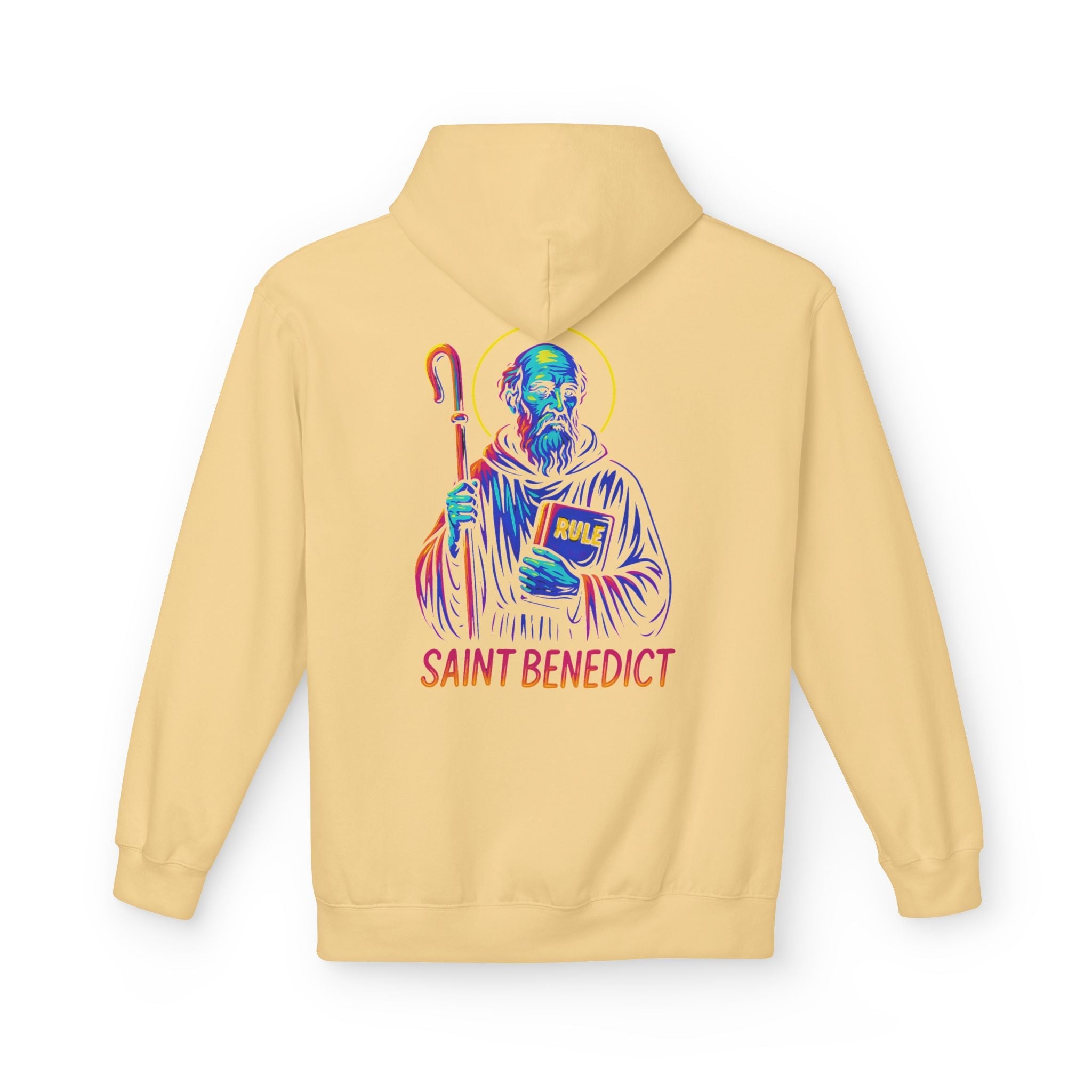 Catholic Hoodie - St. Benedict | Ora et Labora