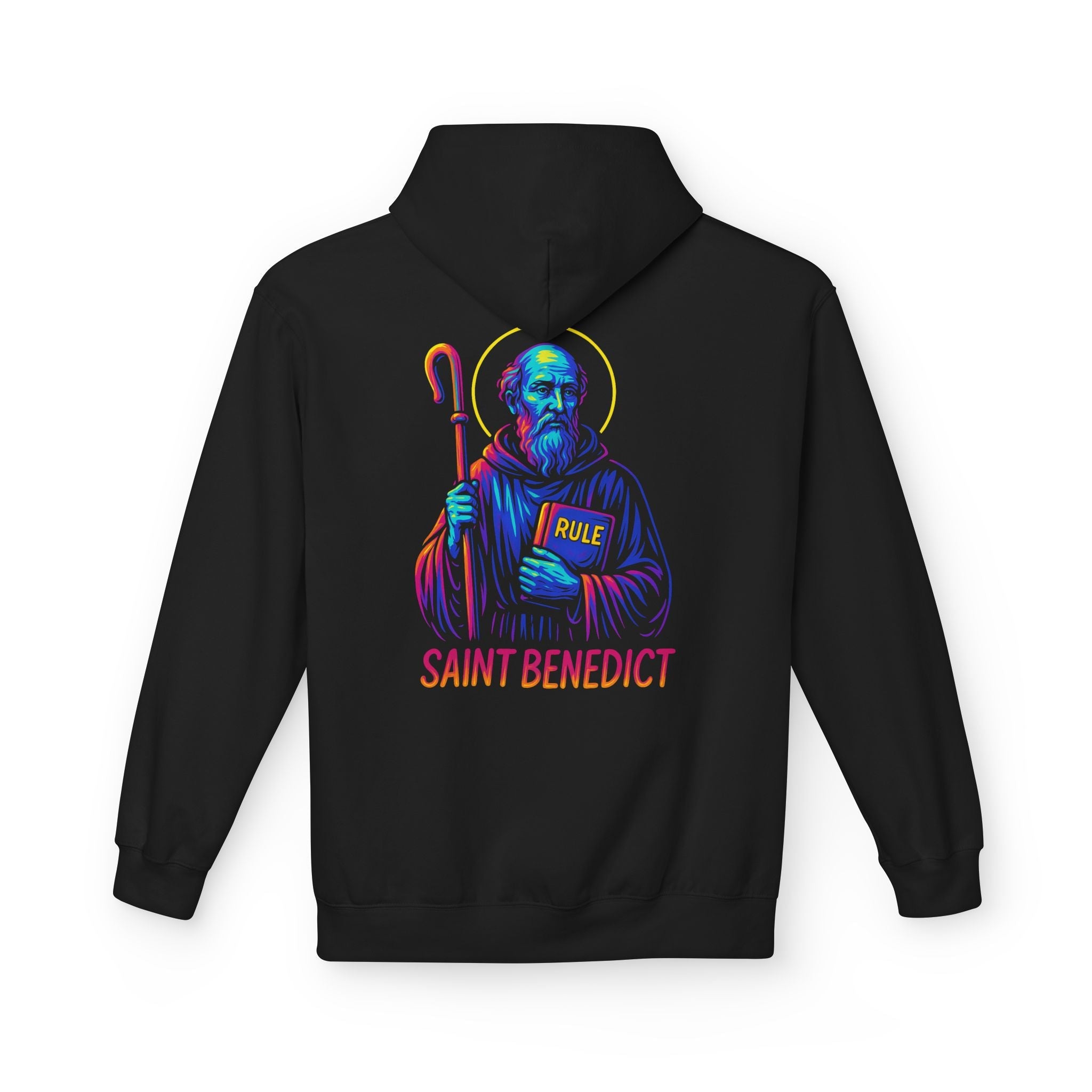 Catholic Hoodie - St. Benedict | Ora et Labora