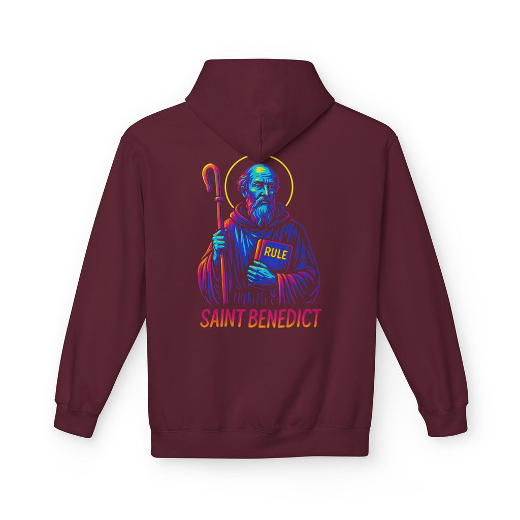 Catholic Hoodie - St. Benedict | Ora et Labora