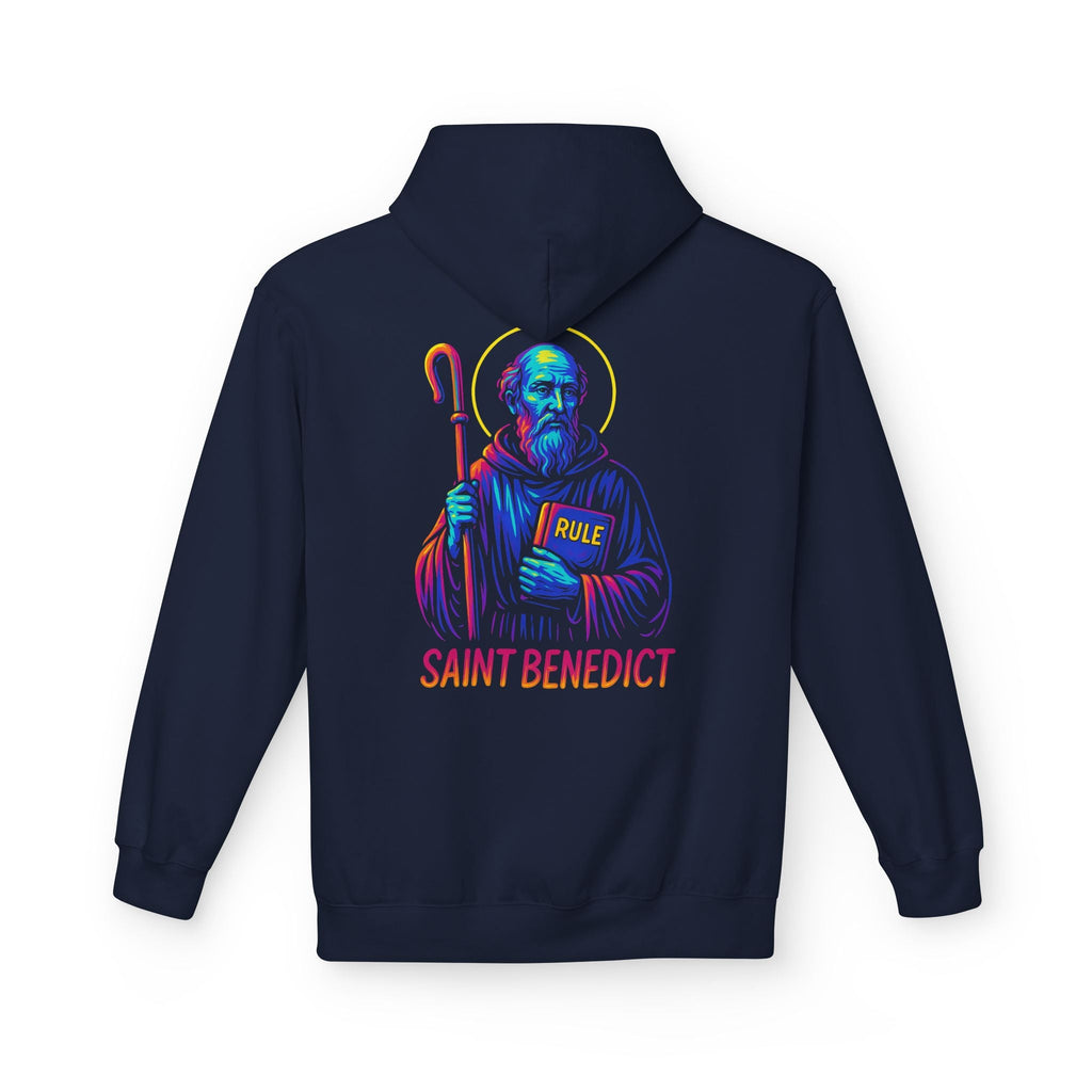 Catholic Hoodie - St. Benedict | Ora et Labora