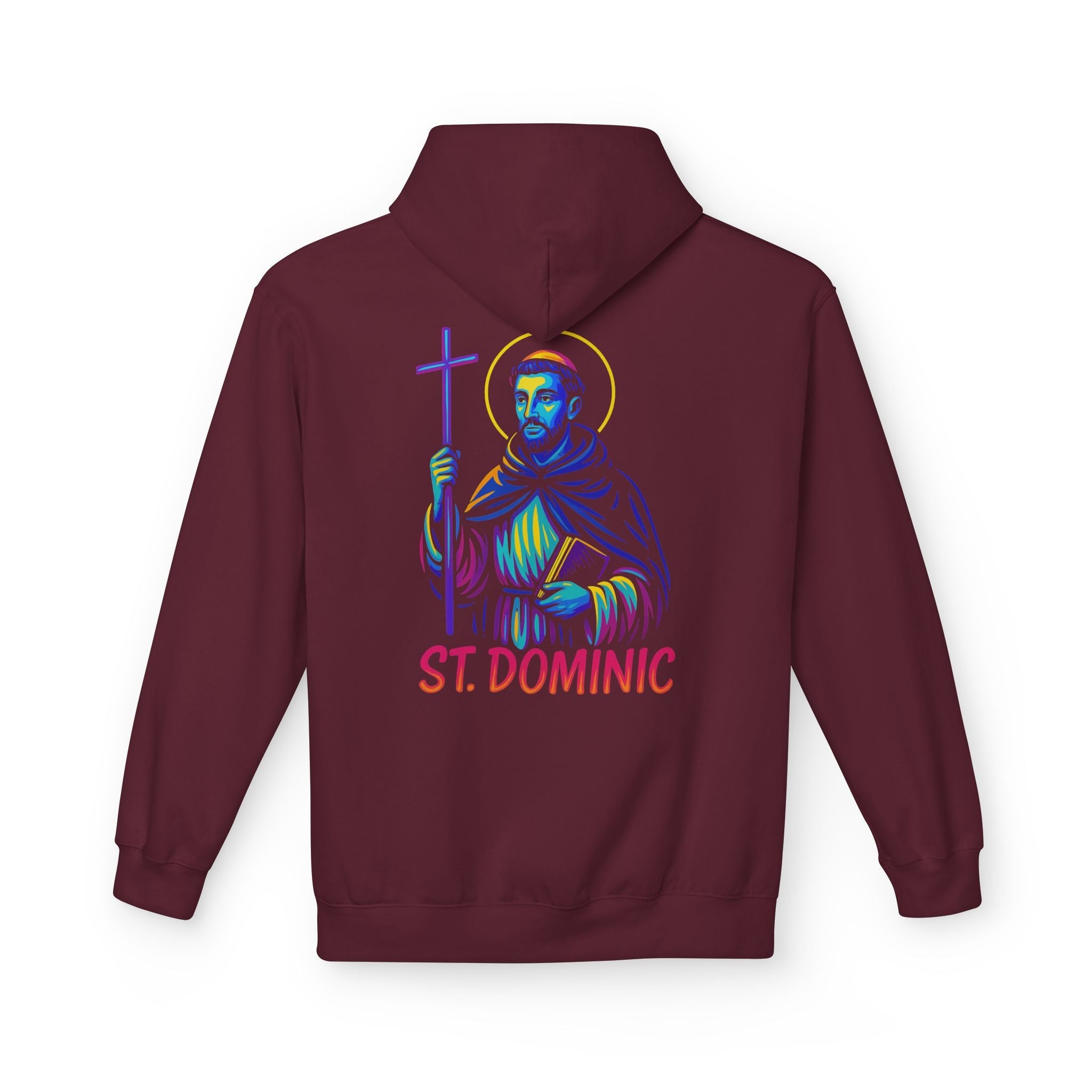 Catholic Hoodie - St. Dominic | Rosary Saint
