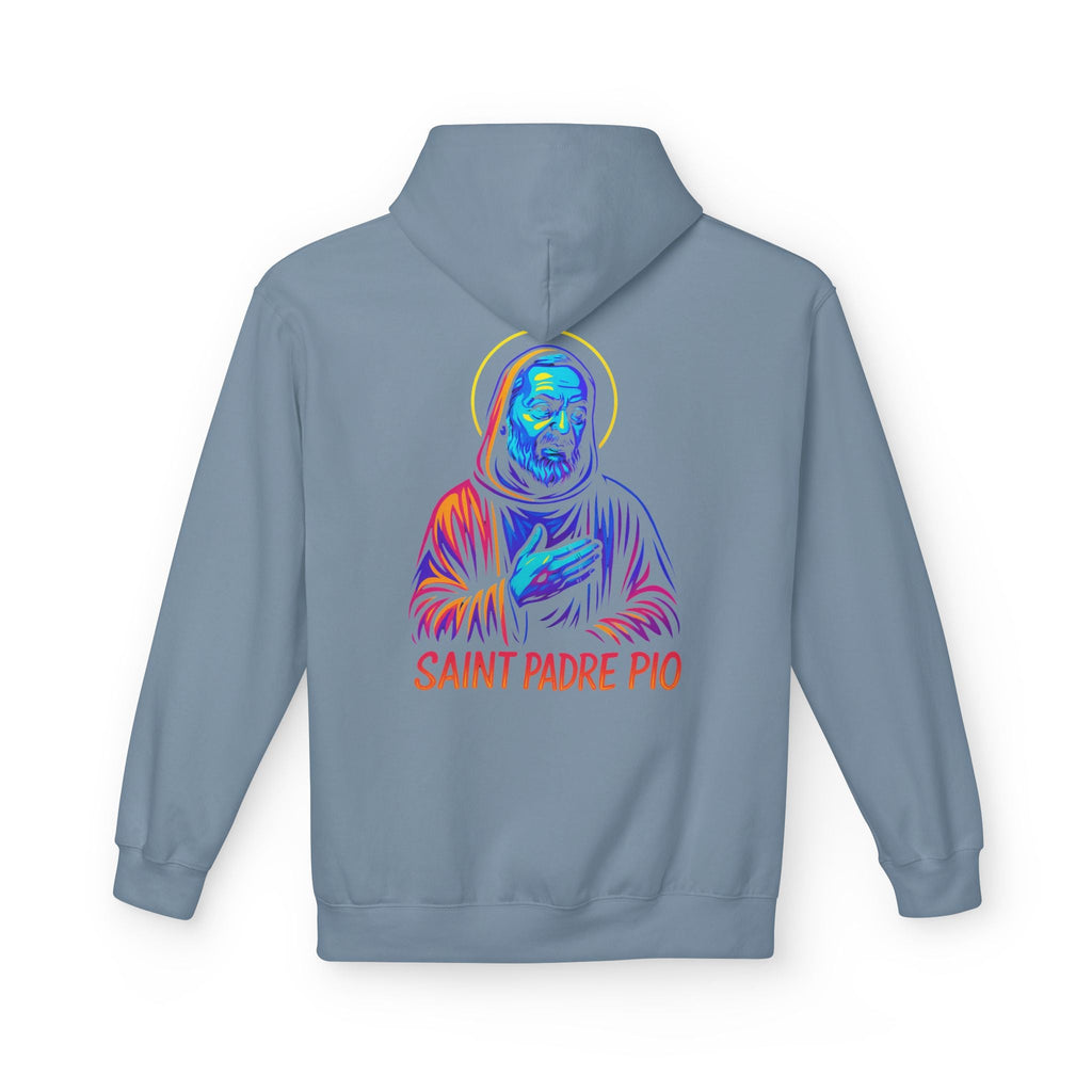 Catholic Hoodie - St. Padre Pio | Pray, Hope, Don't Worry