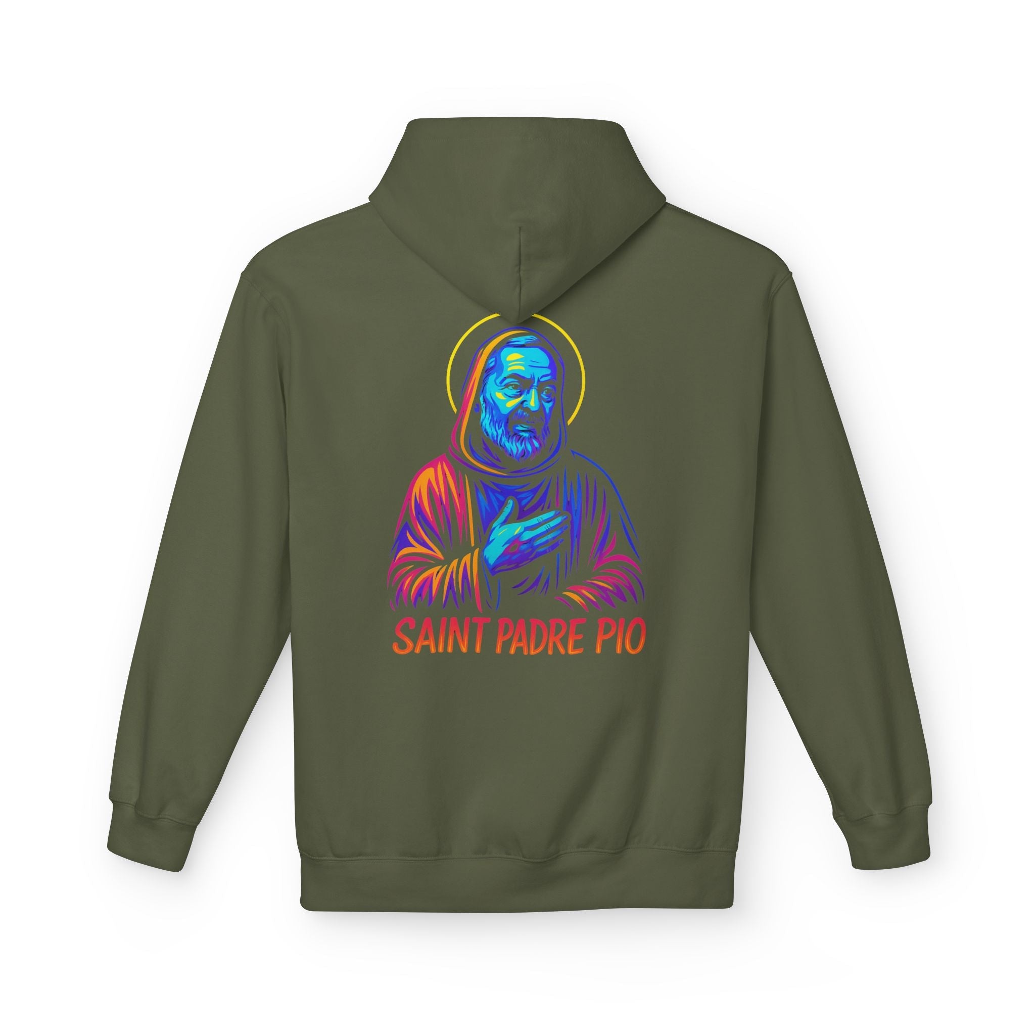 Catholic Hoodie - St. Padre Pio | Pray, Hope, Don't Worry