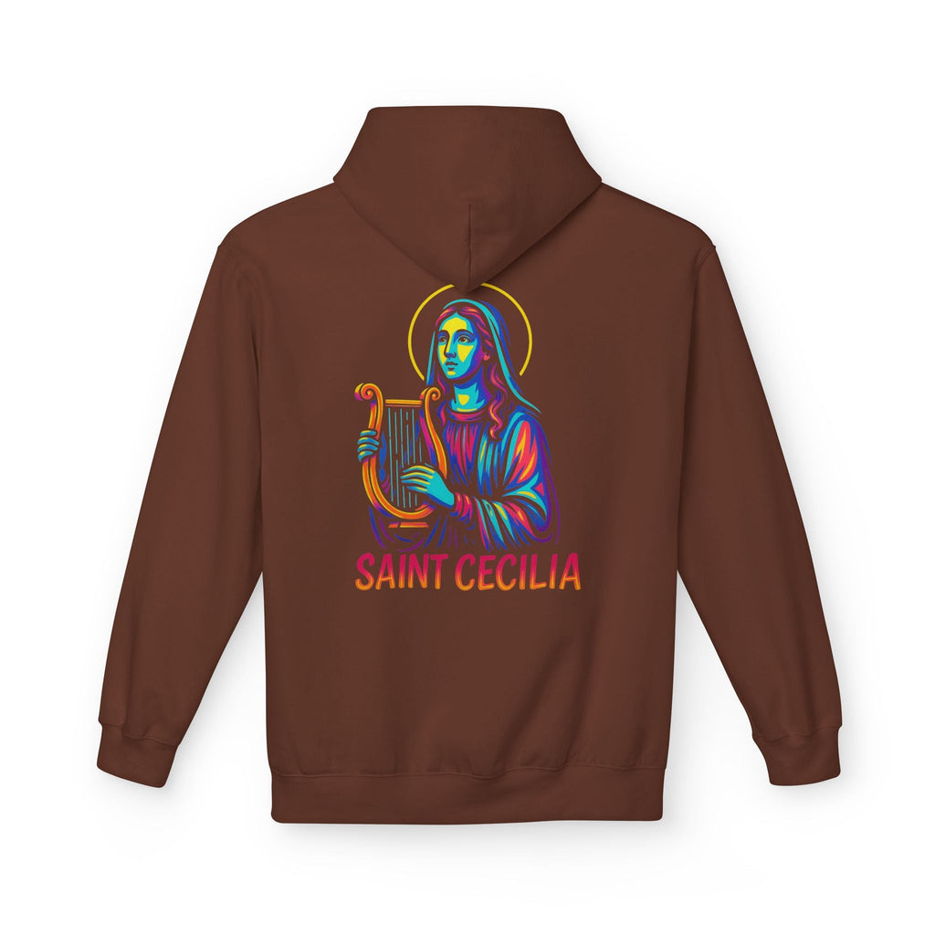 Catholic Hoodie - St. Cecilia | Patron of Music