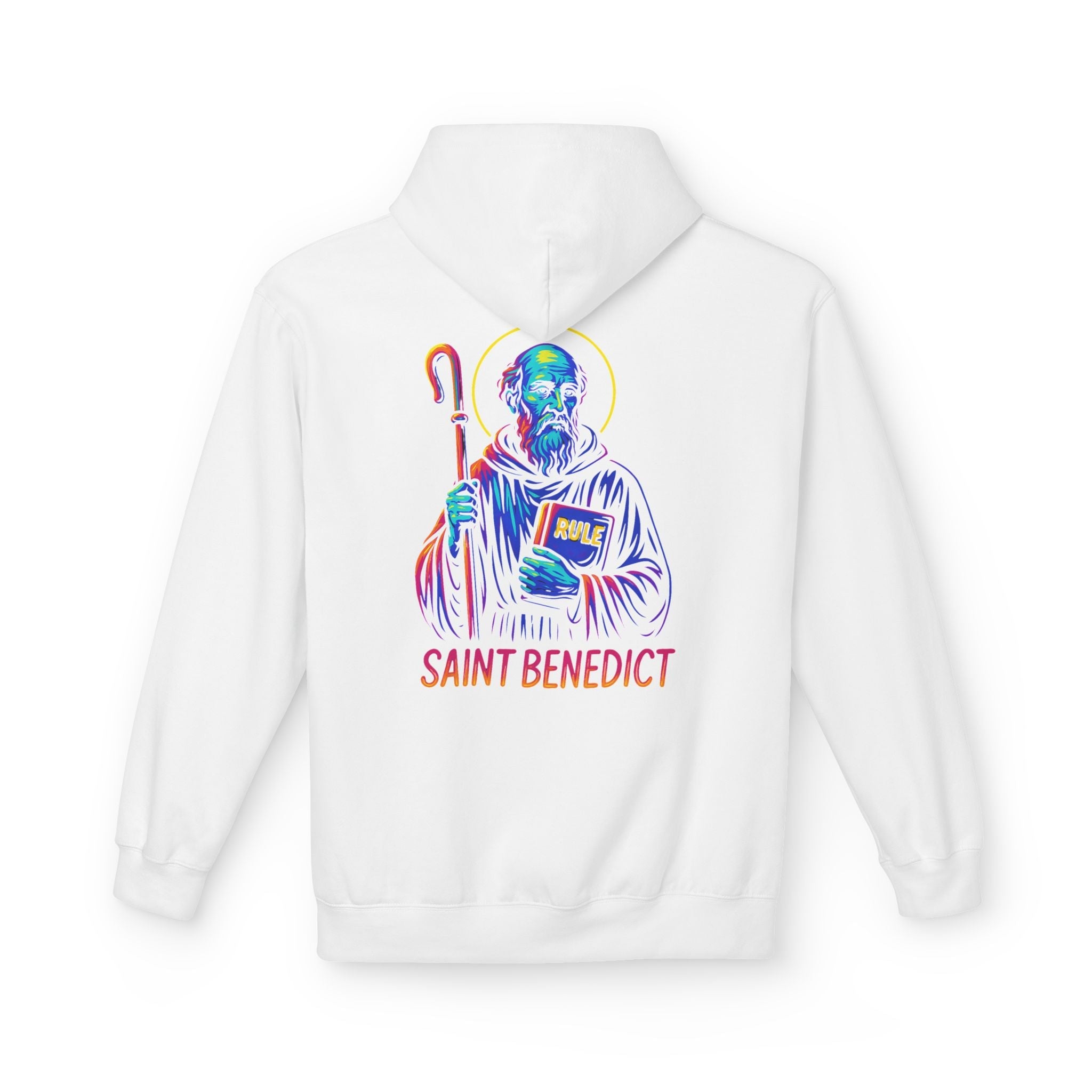 Catholic Hoodie - St. Benedict | Ora et Labora