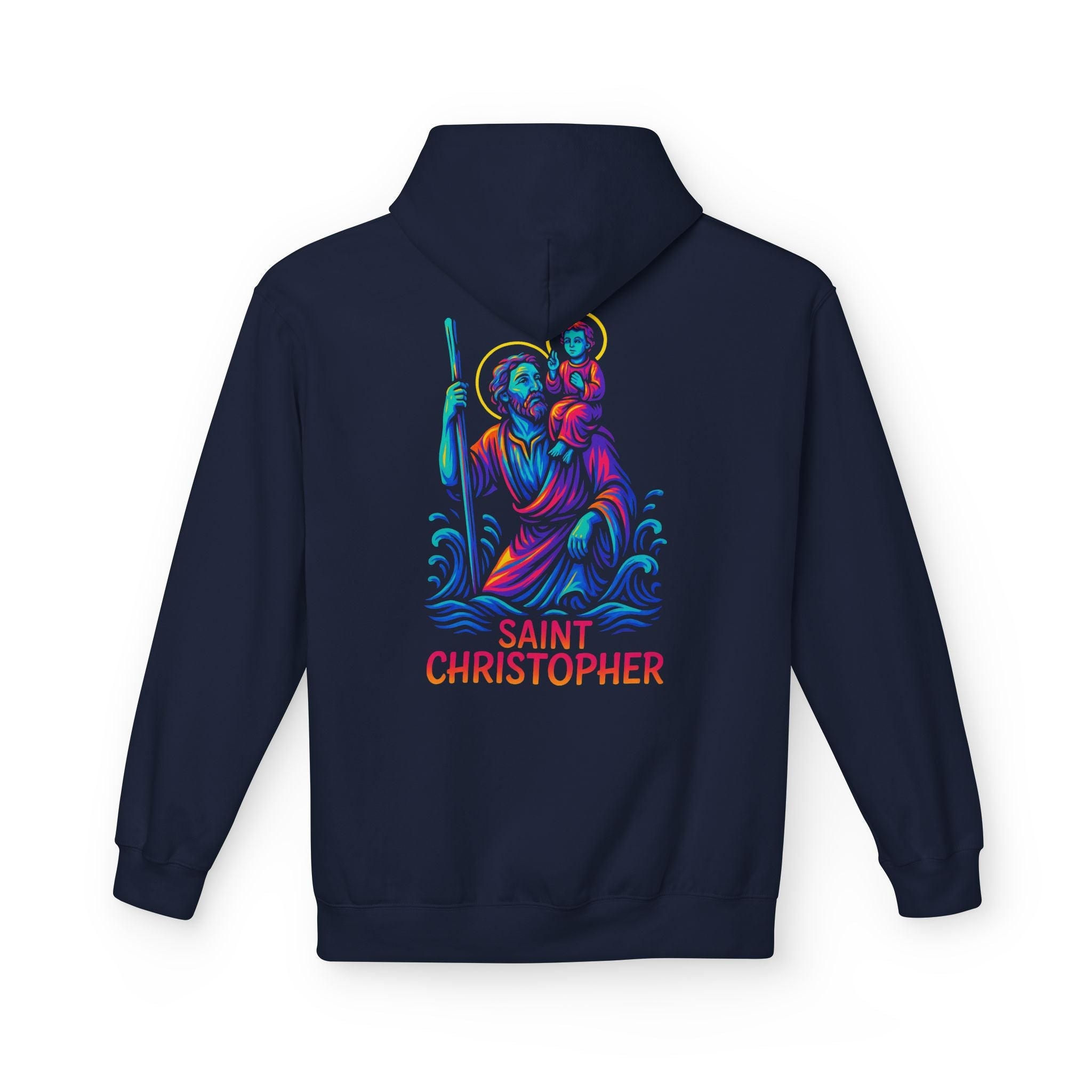 Catholic Hoodie - St. Christopher | Patron of Travelers