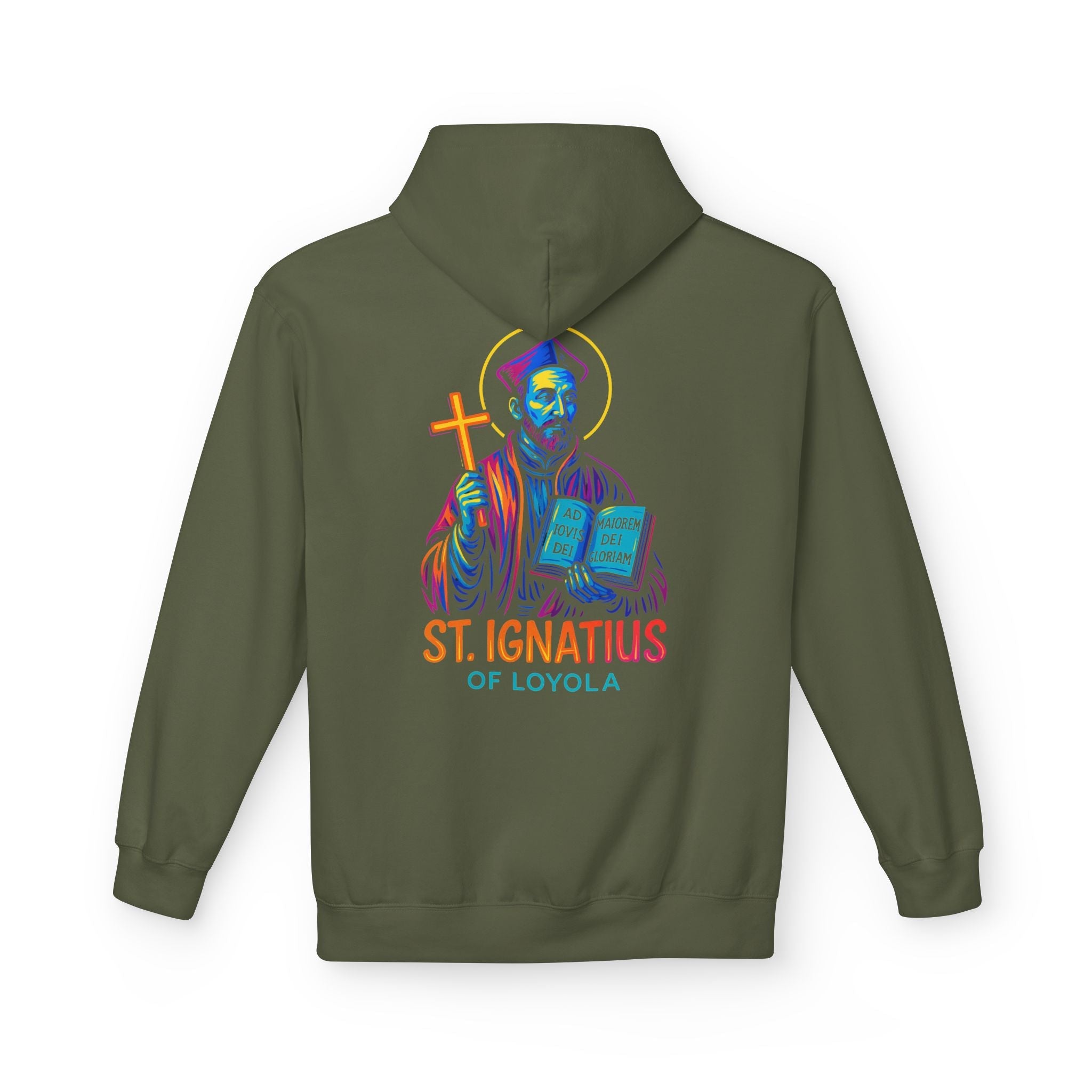 Catholic Hoodie - St. Ignatius of Loyola | AMDG