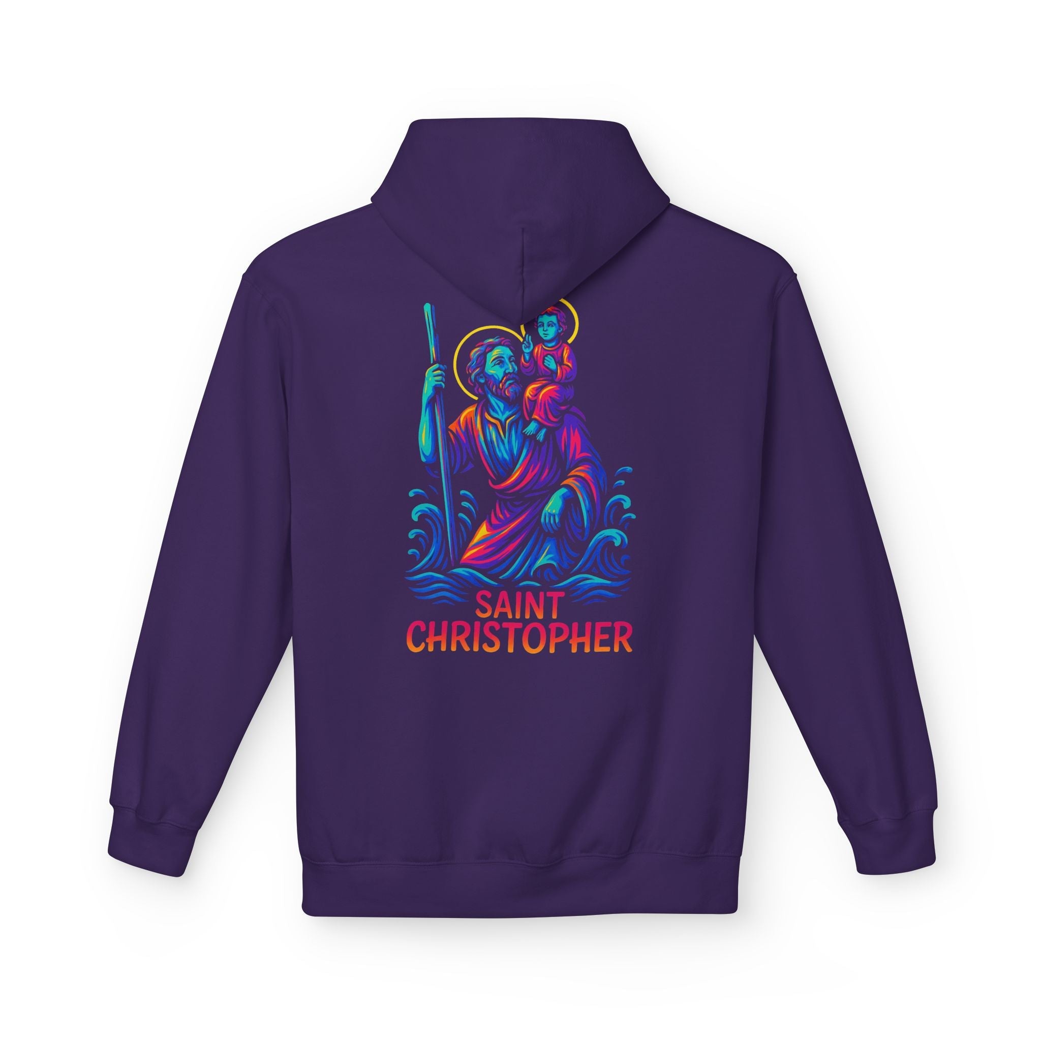 Catholic Hoodie - St. Christopher | Patron of Travelers