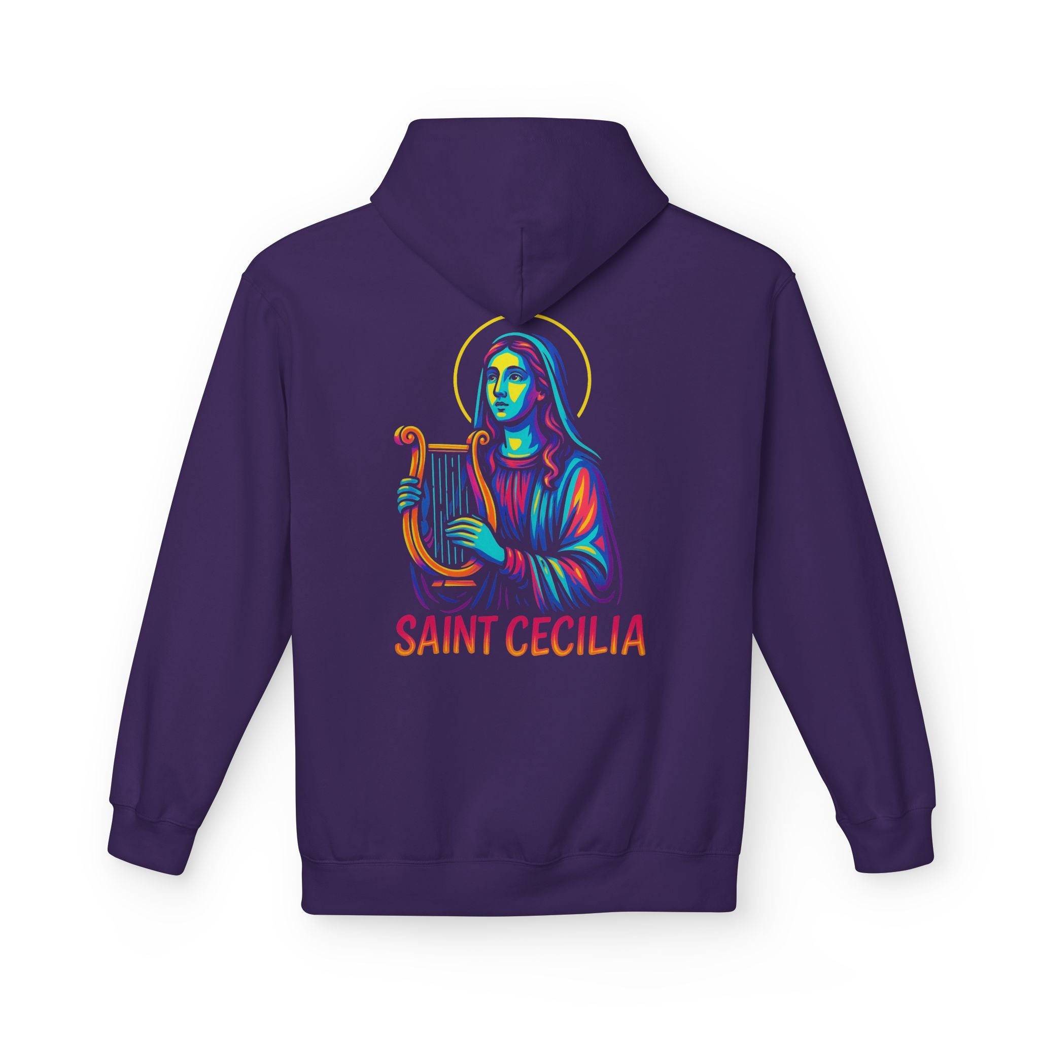 Catholic Hoodie - St. Cecilia | Patron of Music
