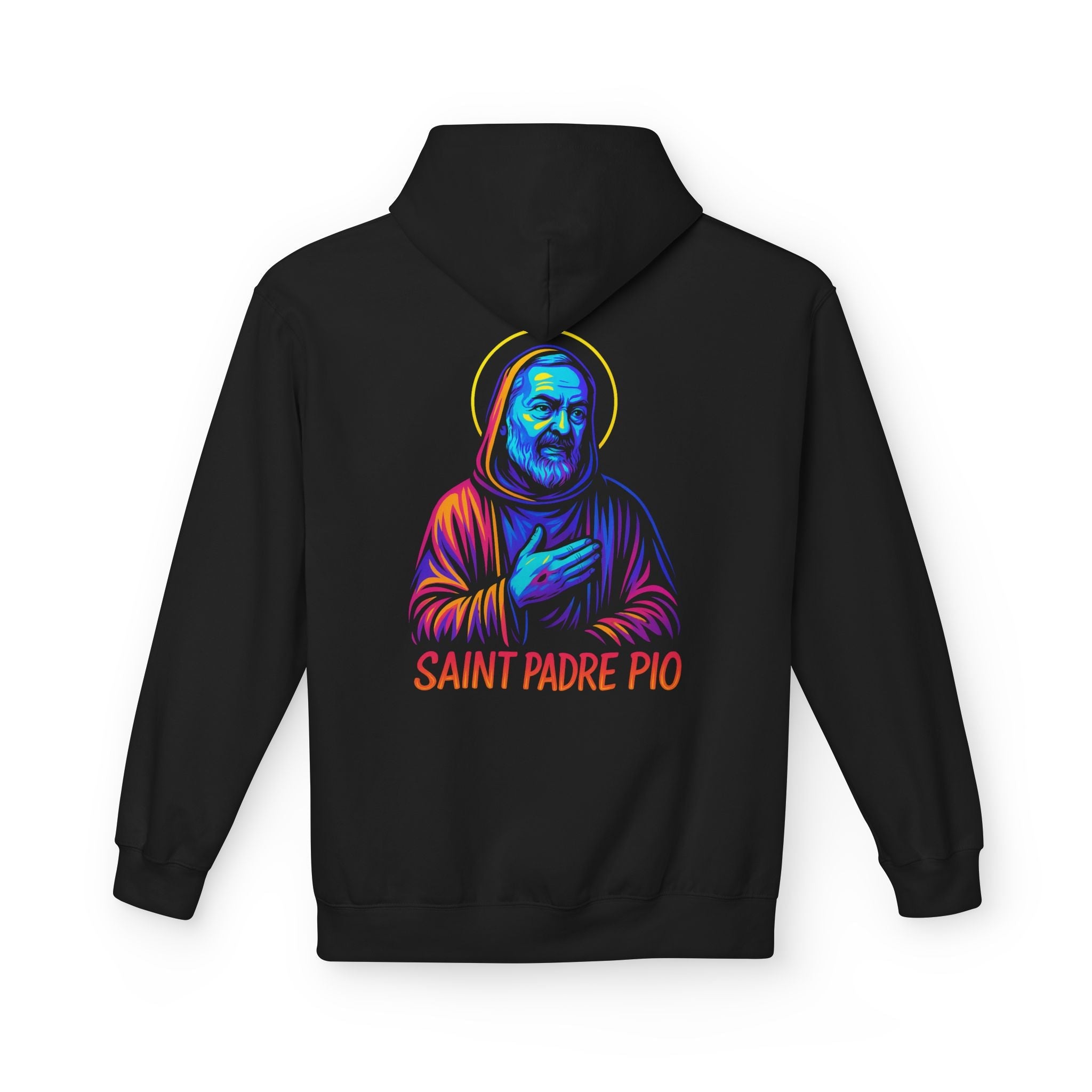 Catholic Hoodie - St. Padre Pio | Pray, Hope, Don't Worry