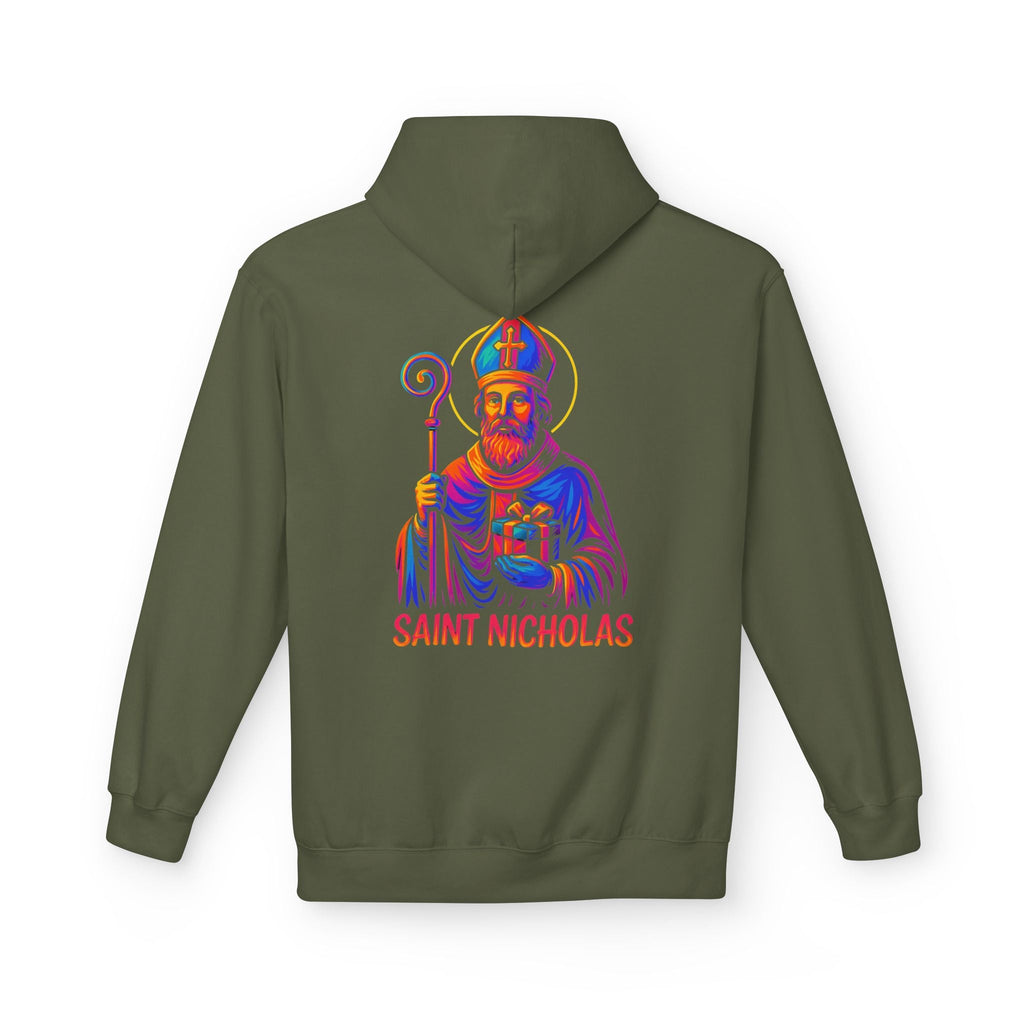 Catholic Hoodie - St. Nicholas | Defender of the Faith