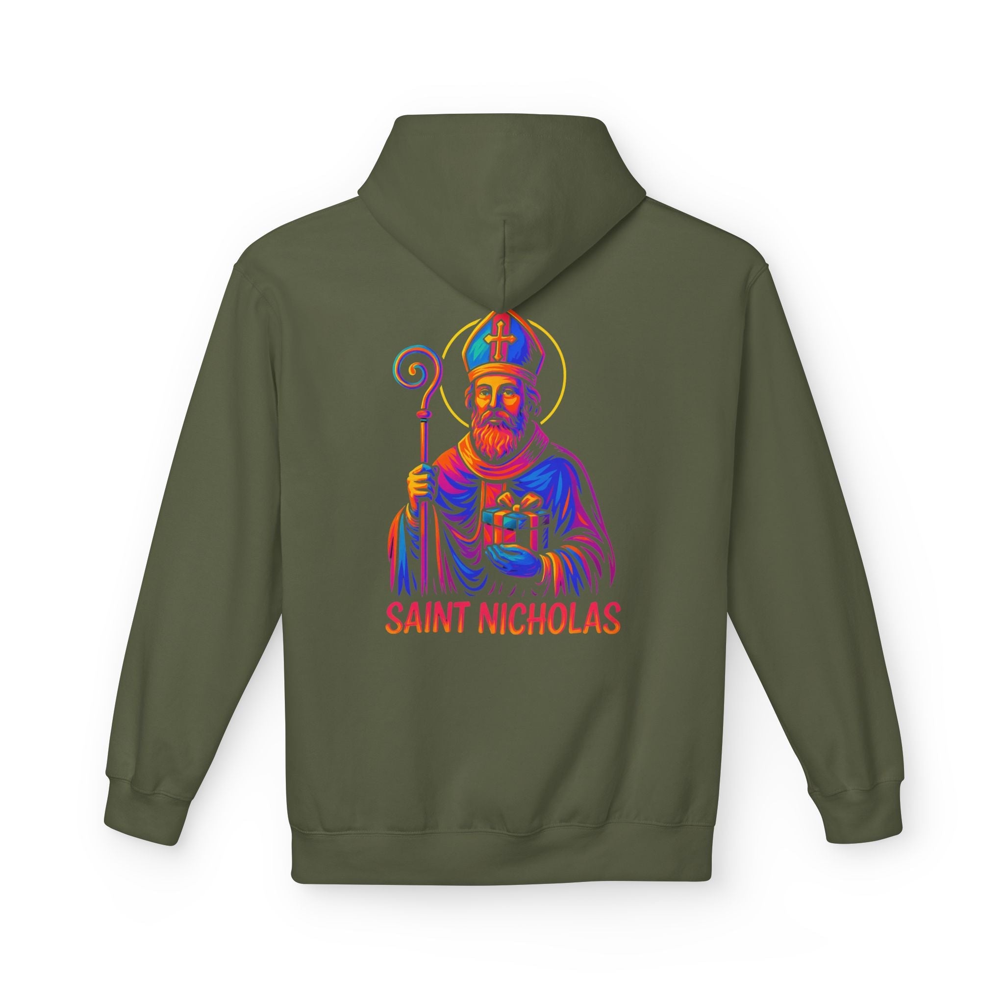 Catholic Hoodie - St. Nicholas | Defender of the Faith