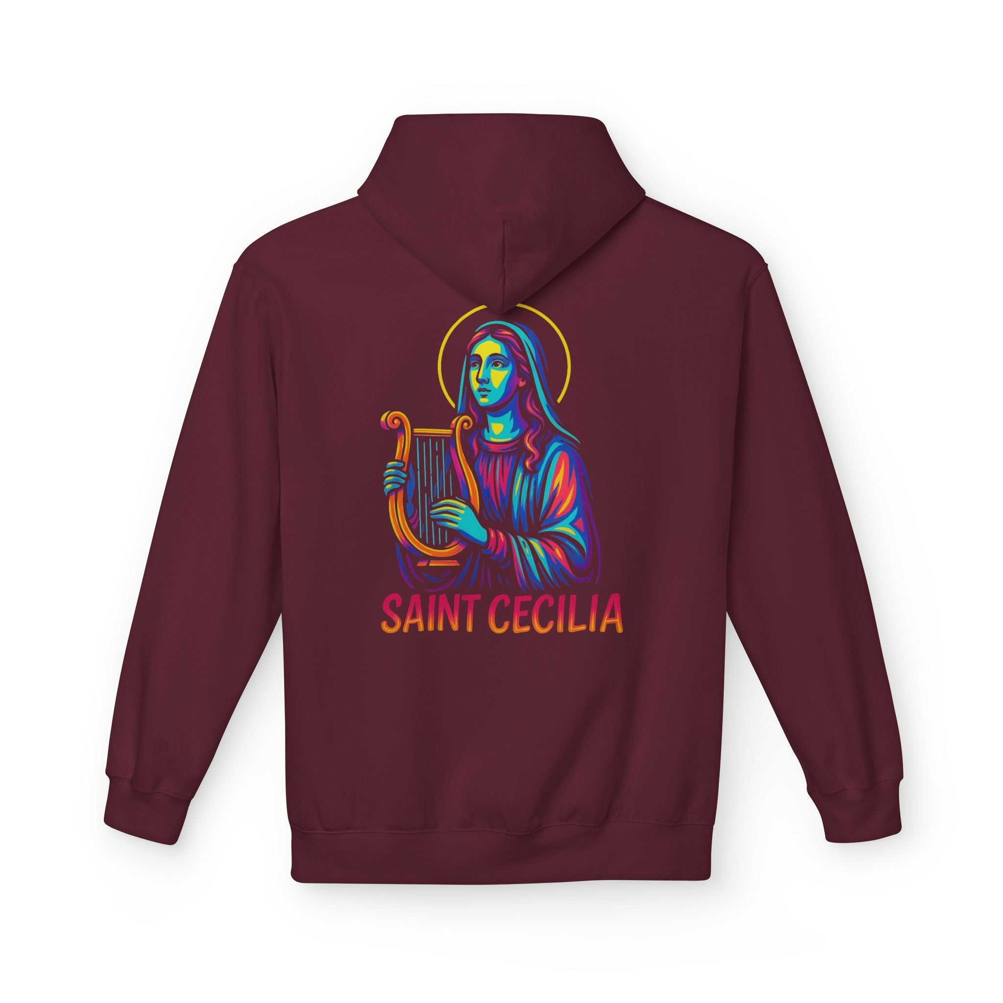 Catholic Hoodie - St. Cecilia | Patron of Music