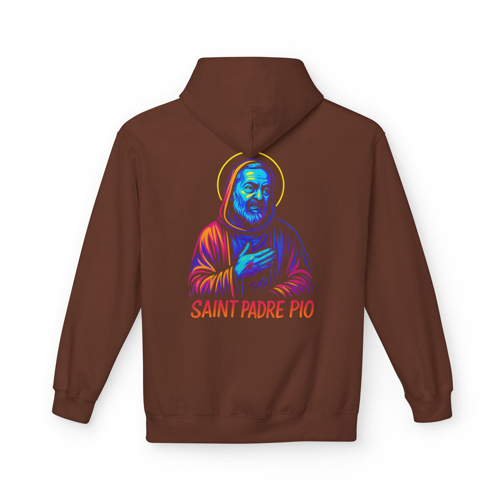 Catholic Hoodie - St. Padre Pio | Pray, Hope, Don't Worry