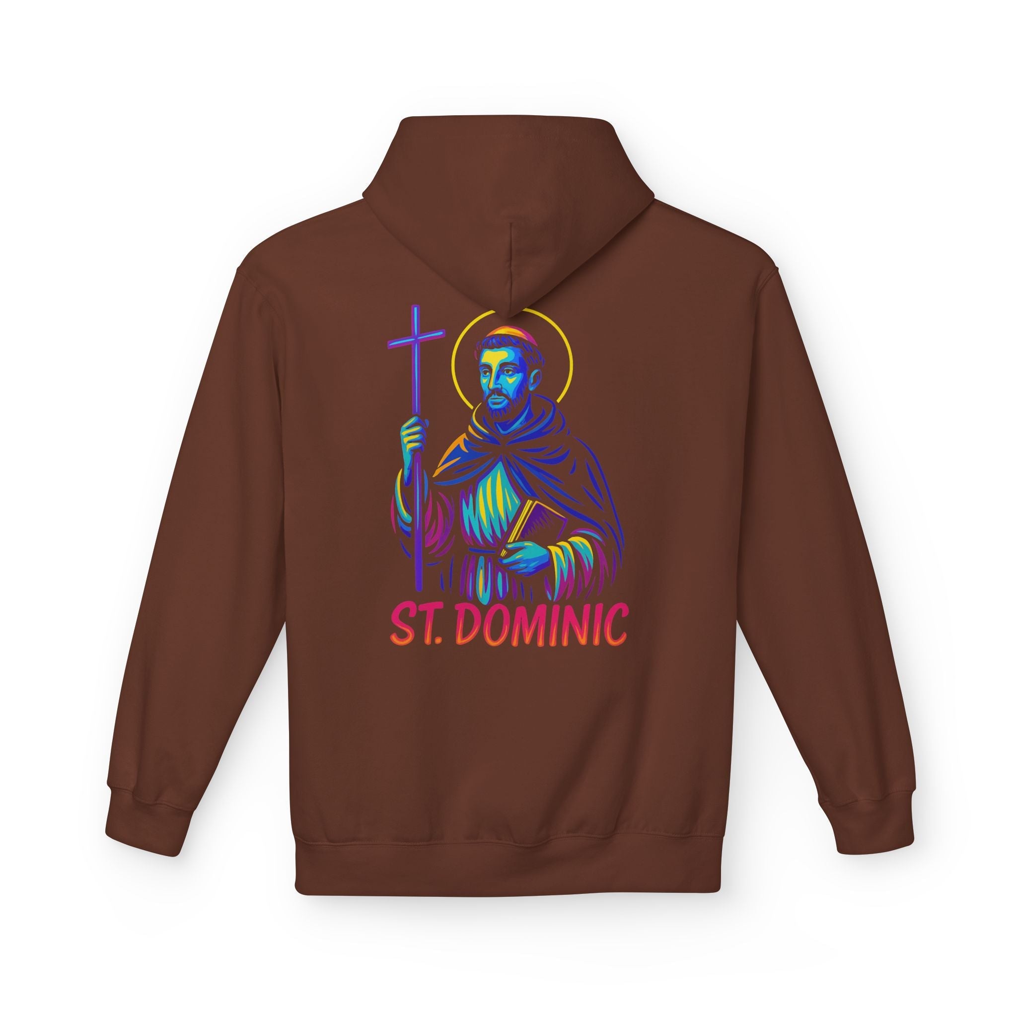 Catholic Hoodie - St. Dominic | Rosary Saint