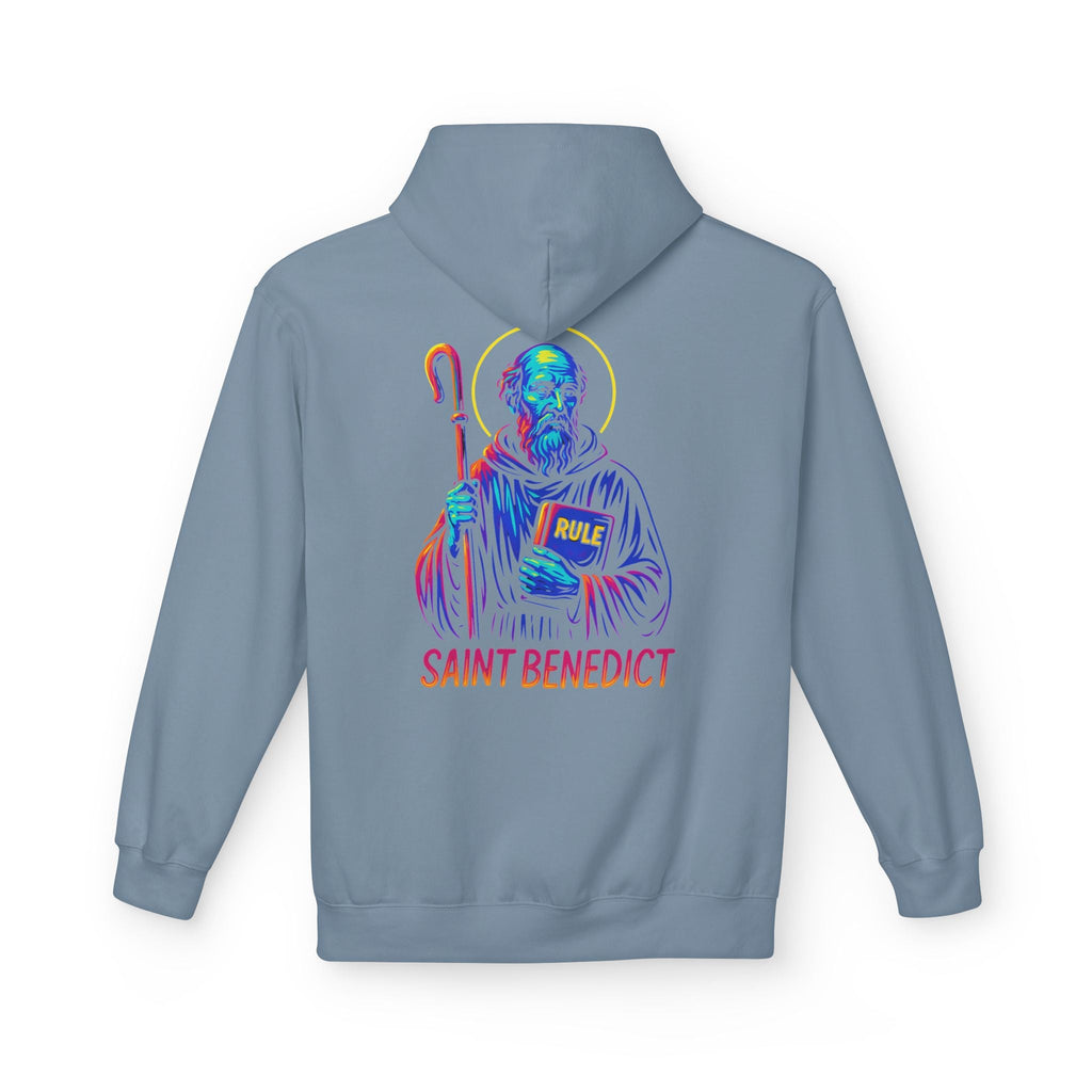 Catholic Hoodie - St. Benedict | Ora et Labora