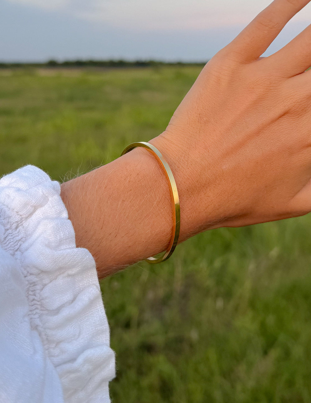 Cross Cuff Bracelet