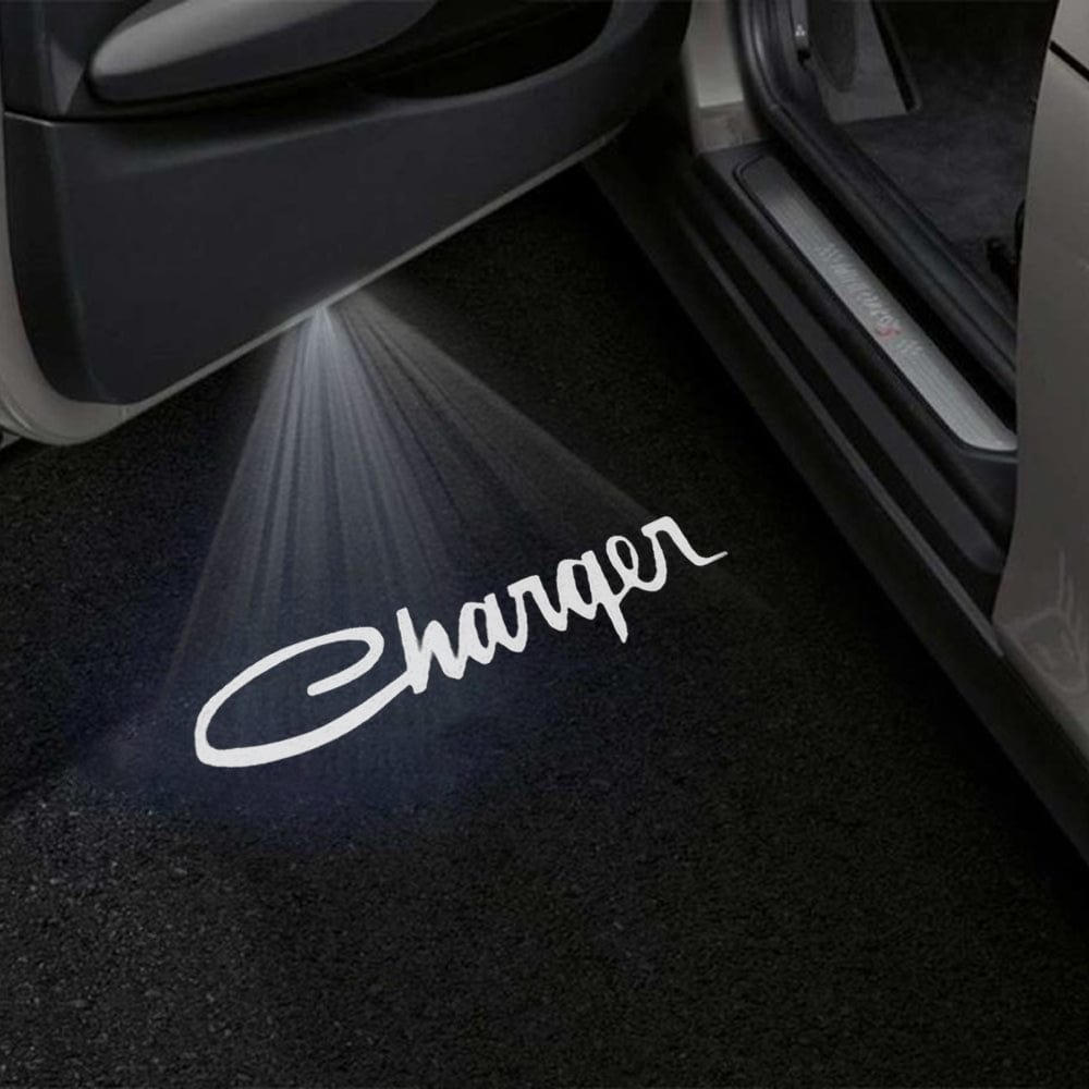 Dodge Charger 6th/7th/8th Gen Premium Door Puddle Lights Multiple Designs 2006-2024