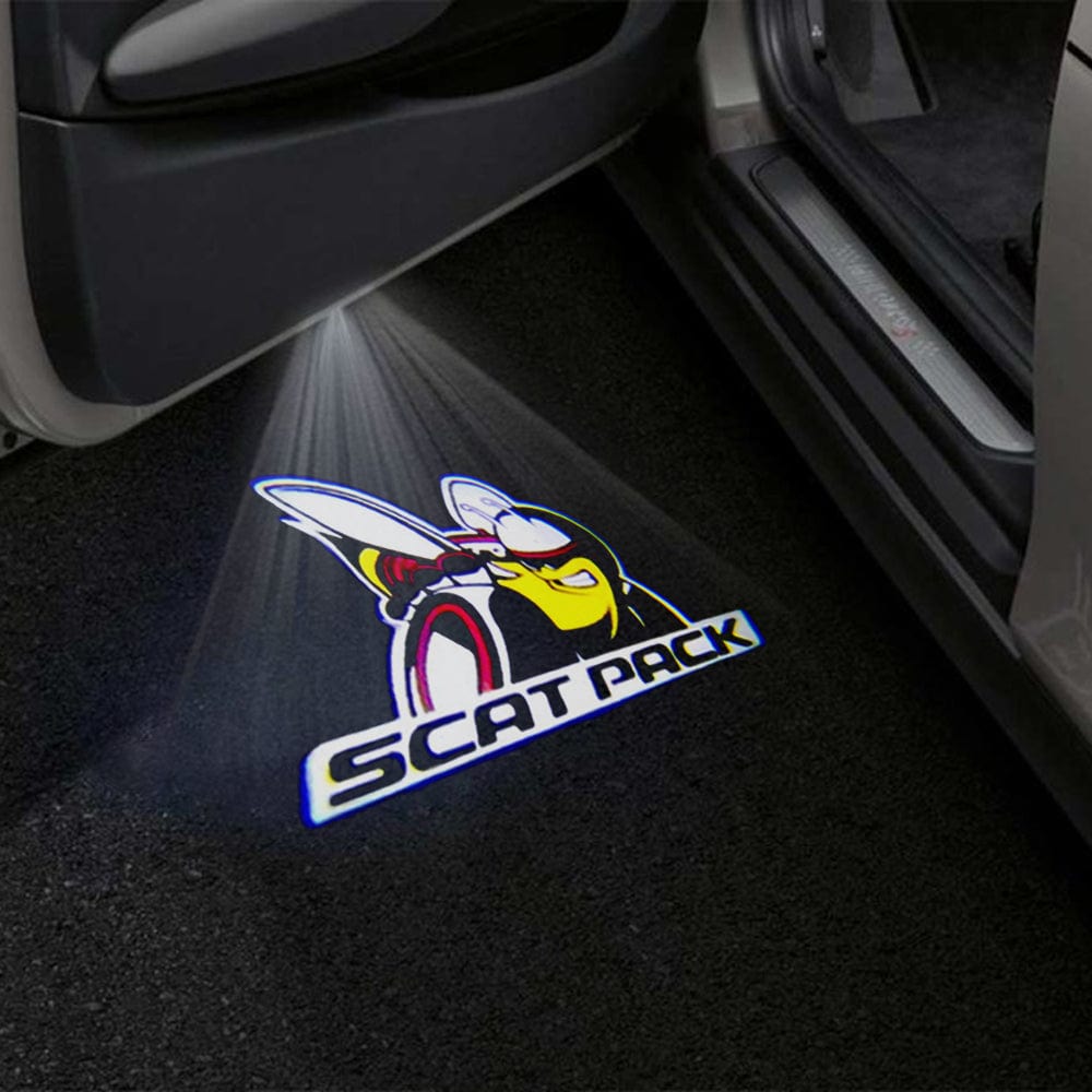 Dodge Charger 6th/7th/8th Gen Premium Door Puddle Lights Multiple Designs 2006-2024