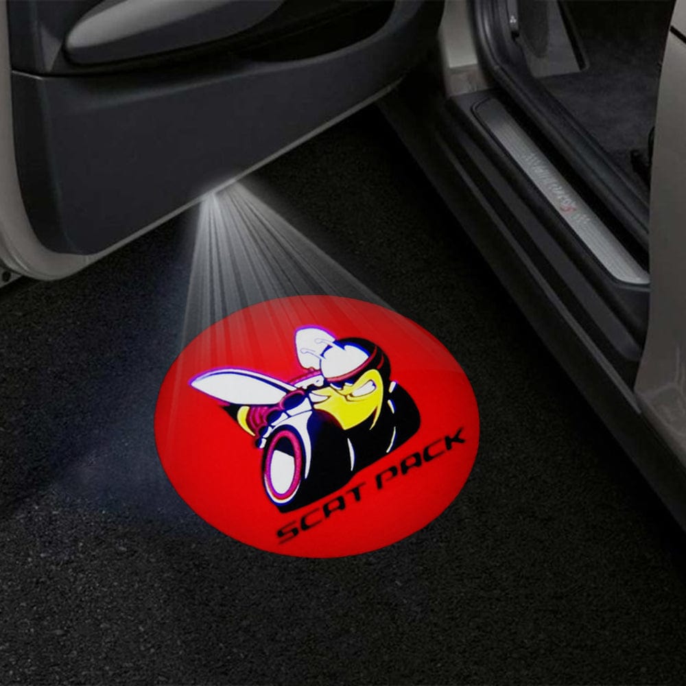 Dodge Charger 6th/7th/8th Gen Premium Door Puddle Lights Multiple Designs 2006-2024